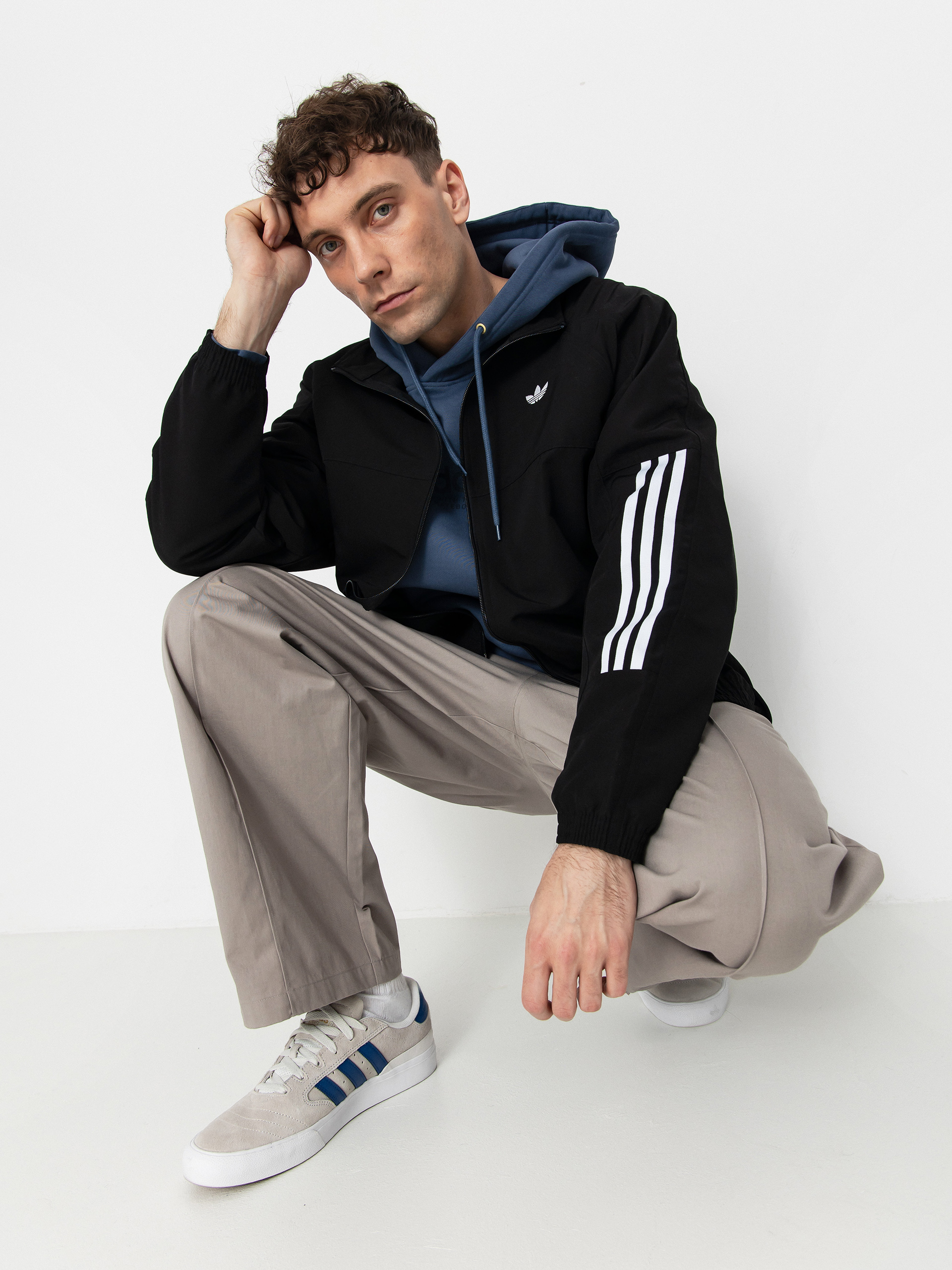adidas Gatsele Trk Dzseki (black/white)