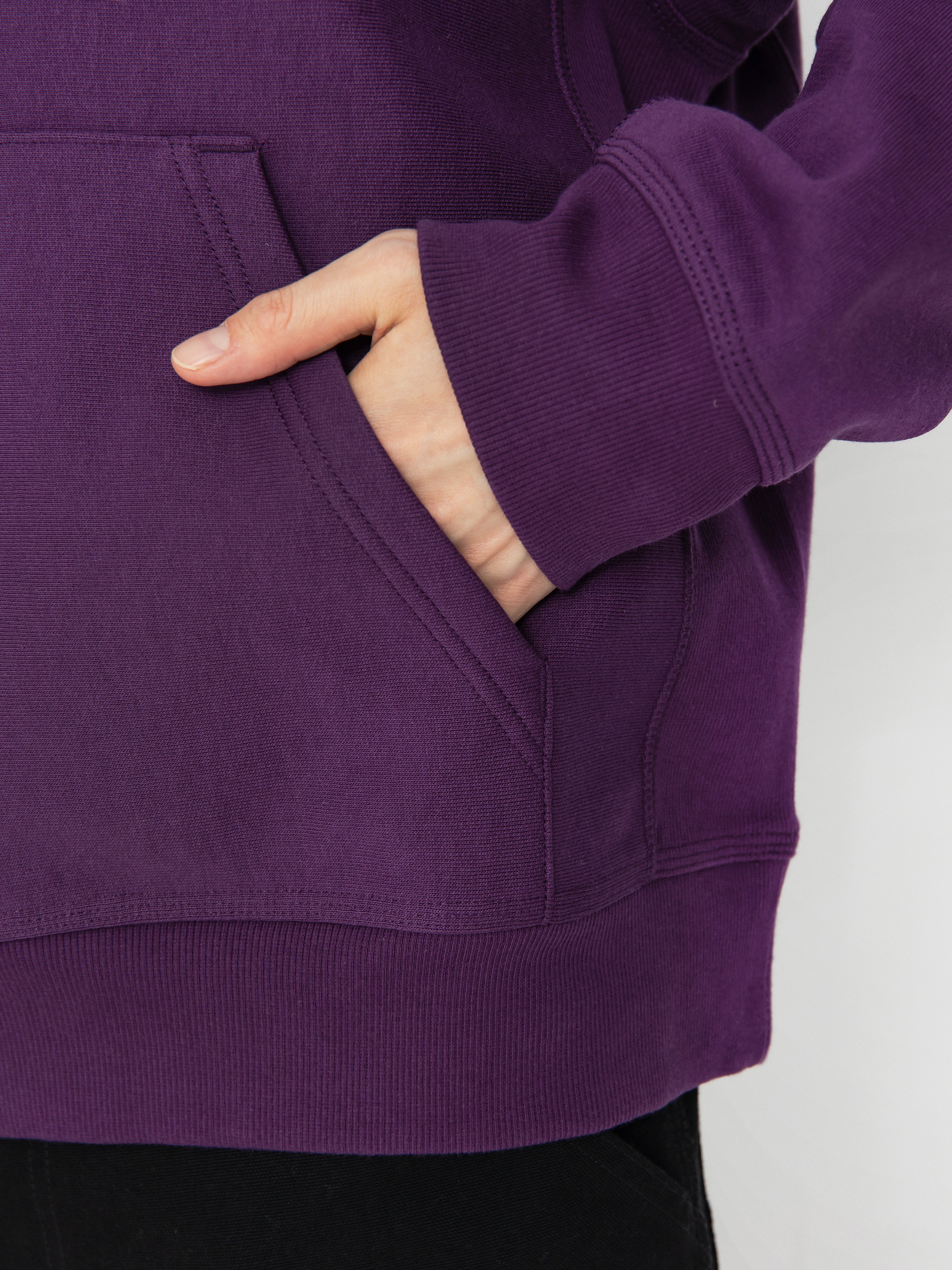 Carhartt WIP American Script HD Kapucnis pulóver (huckleberry)