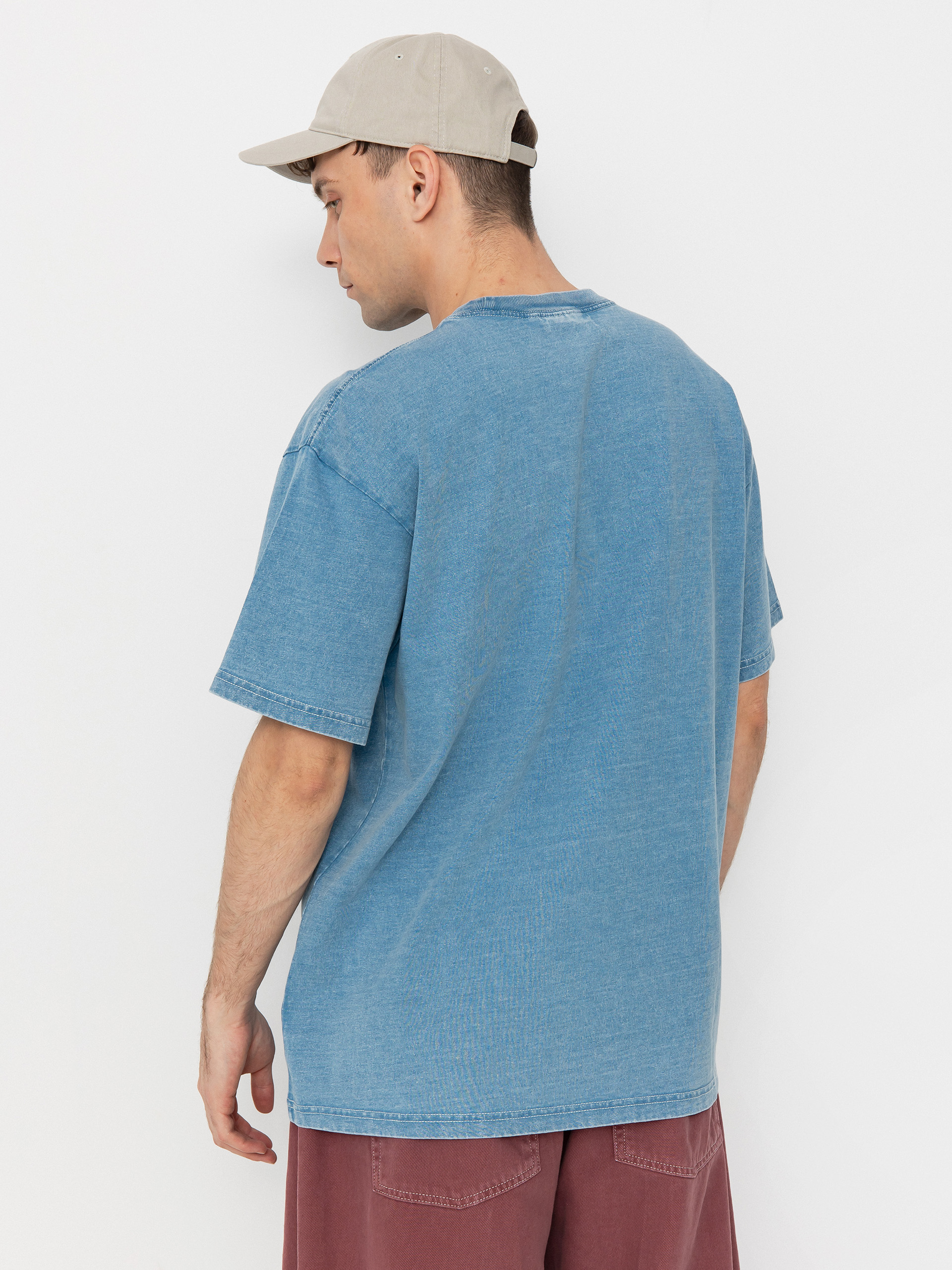 Póló Carhartt WIP Ingo Pocket (light blue)
