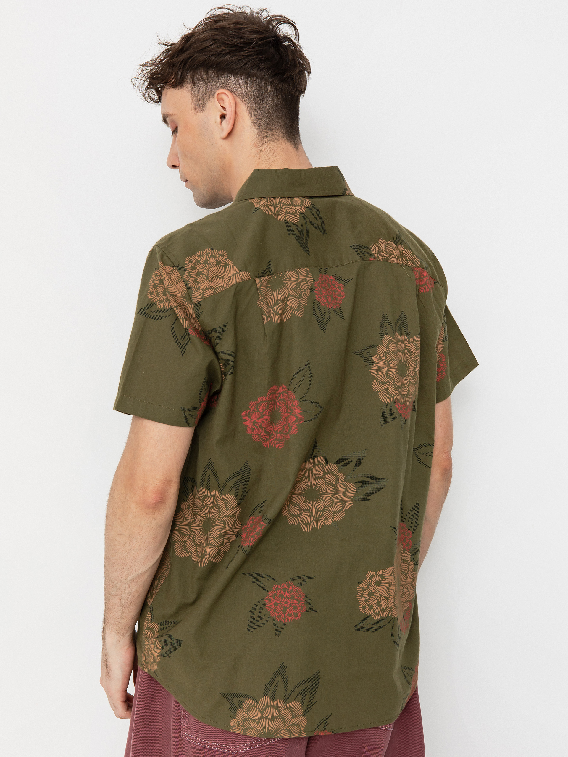 Brixton Charter Print Ing (ivy green/painterly floral)