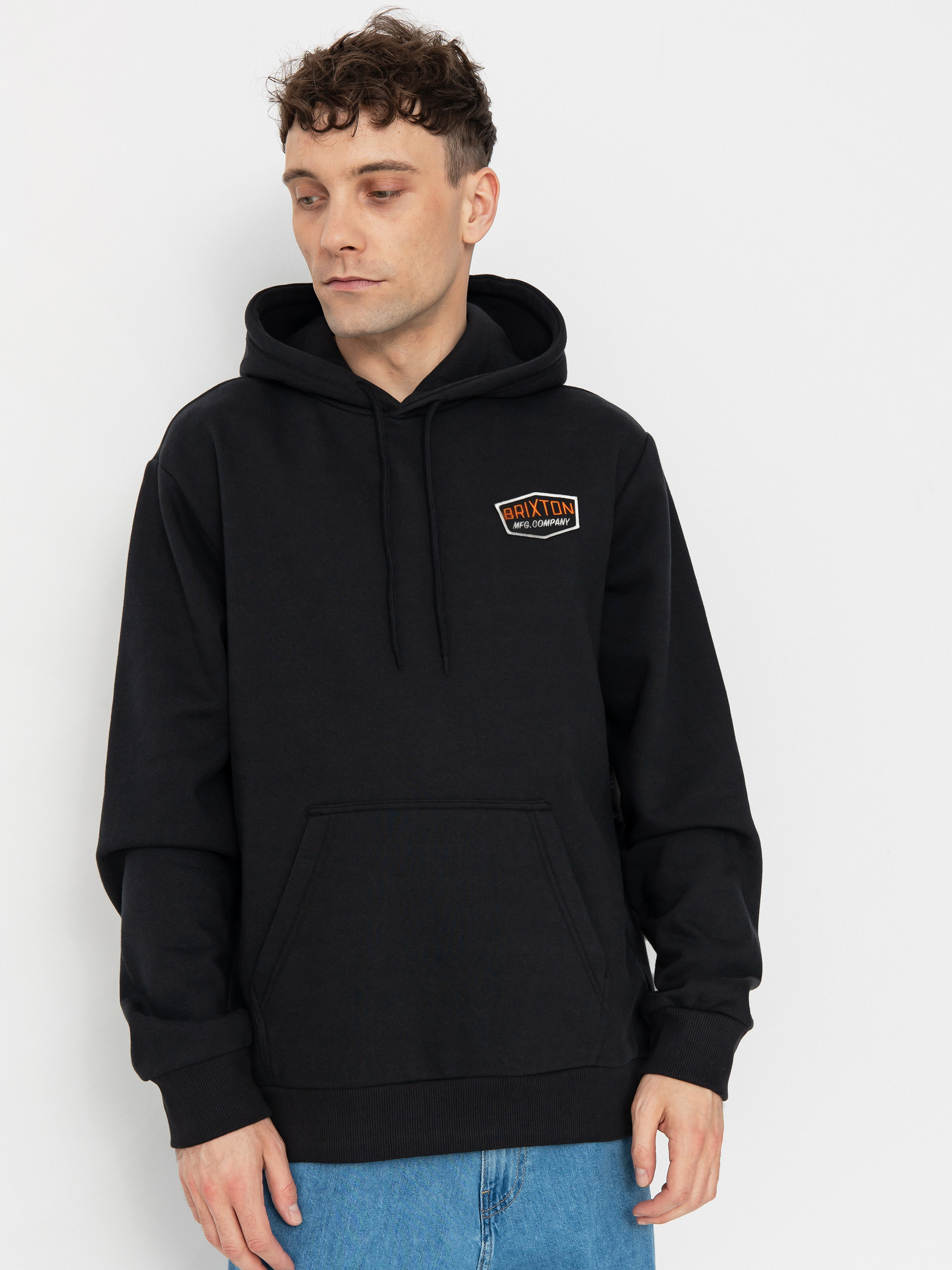 Brixton Freeman HD Kapucnis pulóver (black)