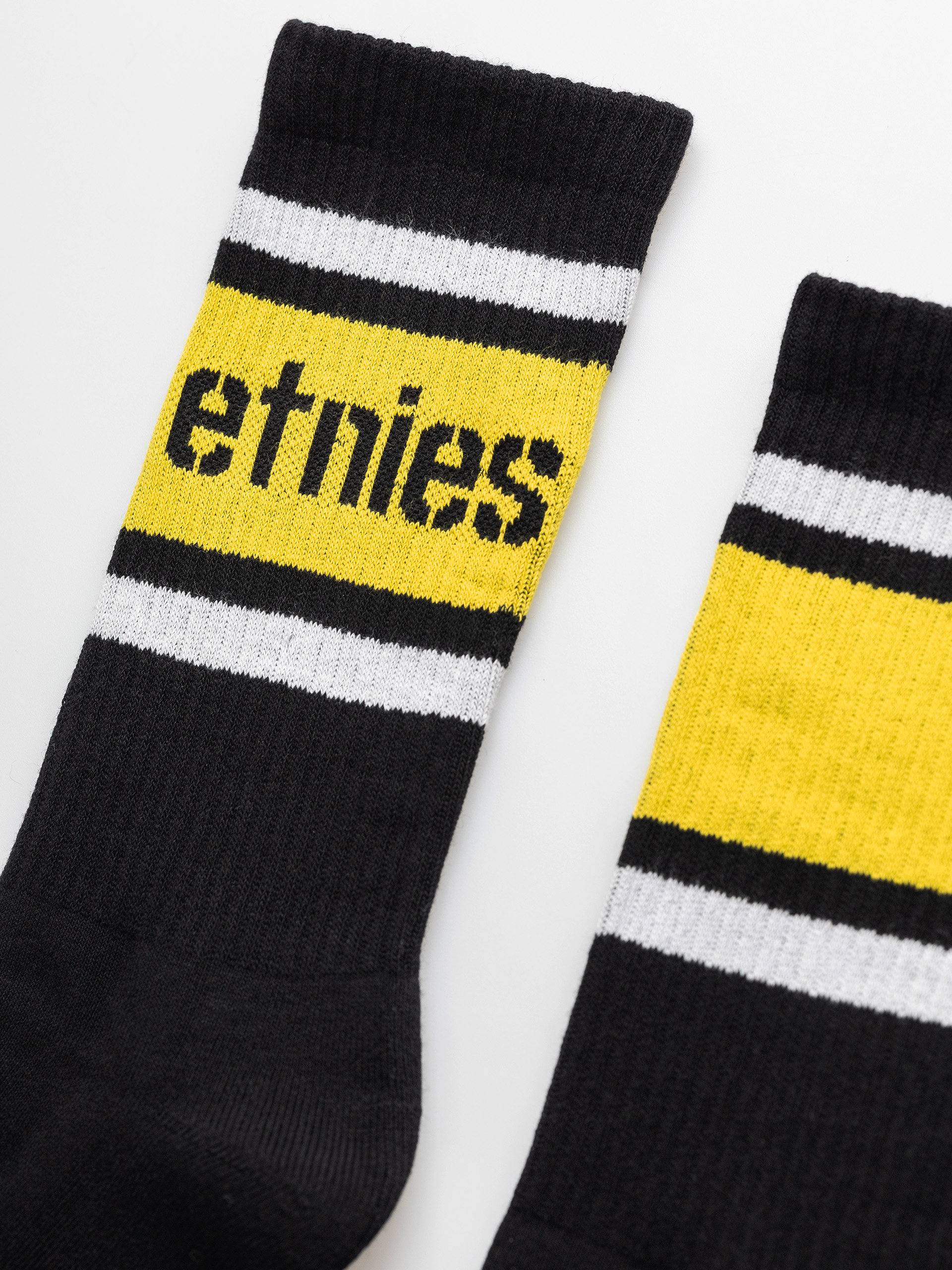 Etnies Etnies Crew Zokni (black/yellow)