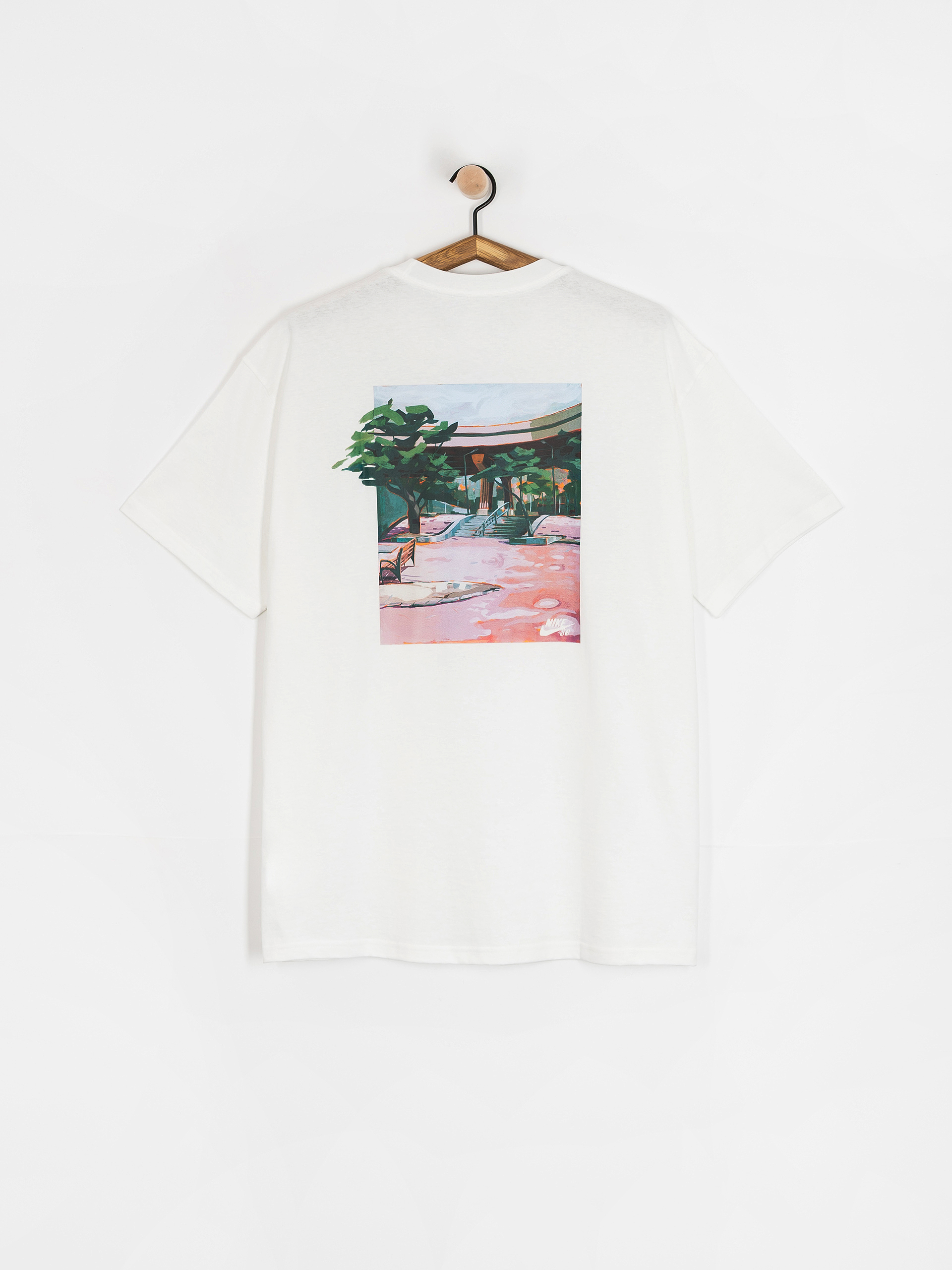 Nike SB Ooklyn Banks Póló (white)