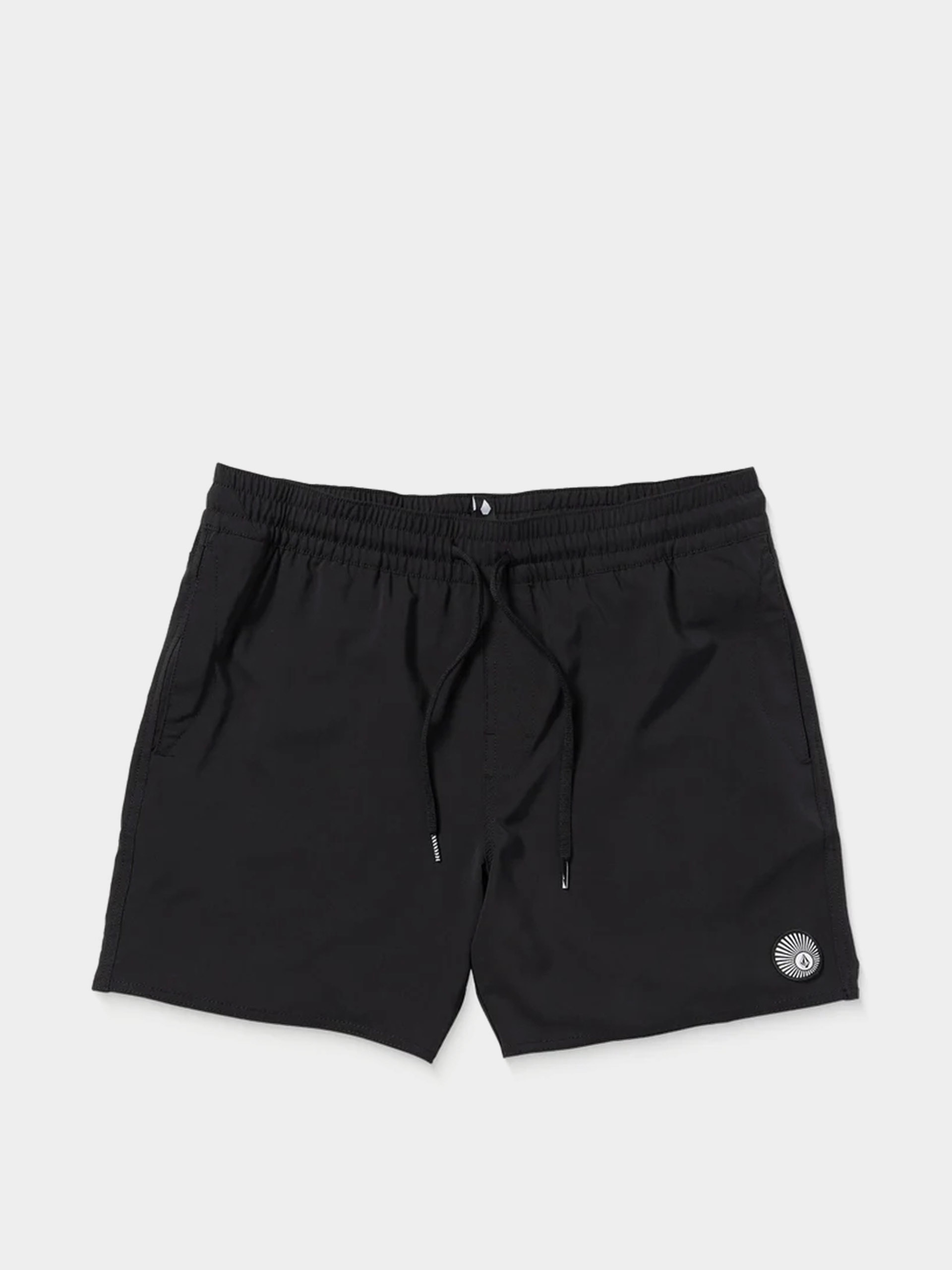 Volcom Lido Solid Trunk 16 Rövidnadrág (black)