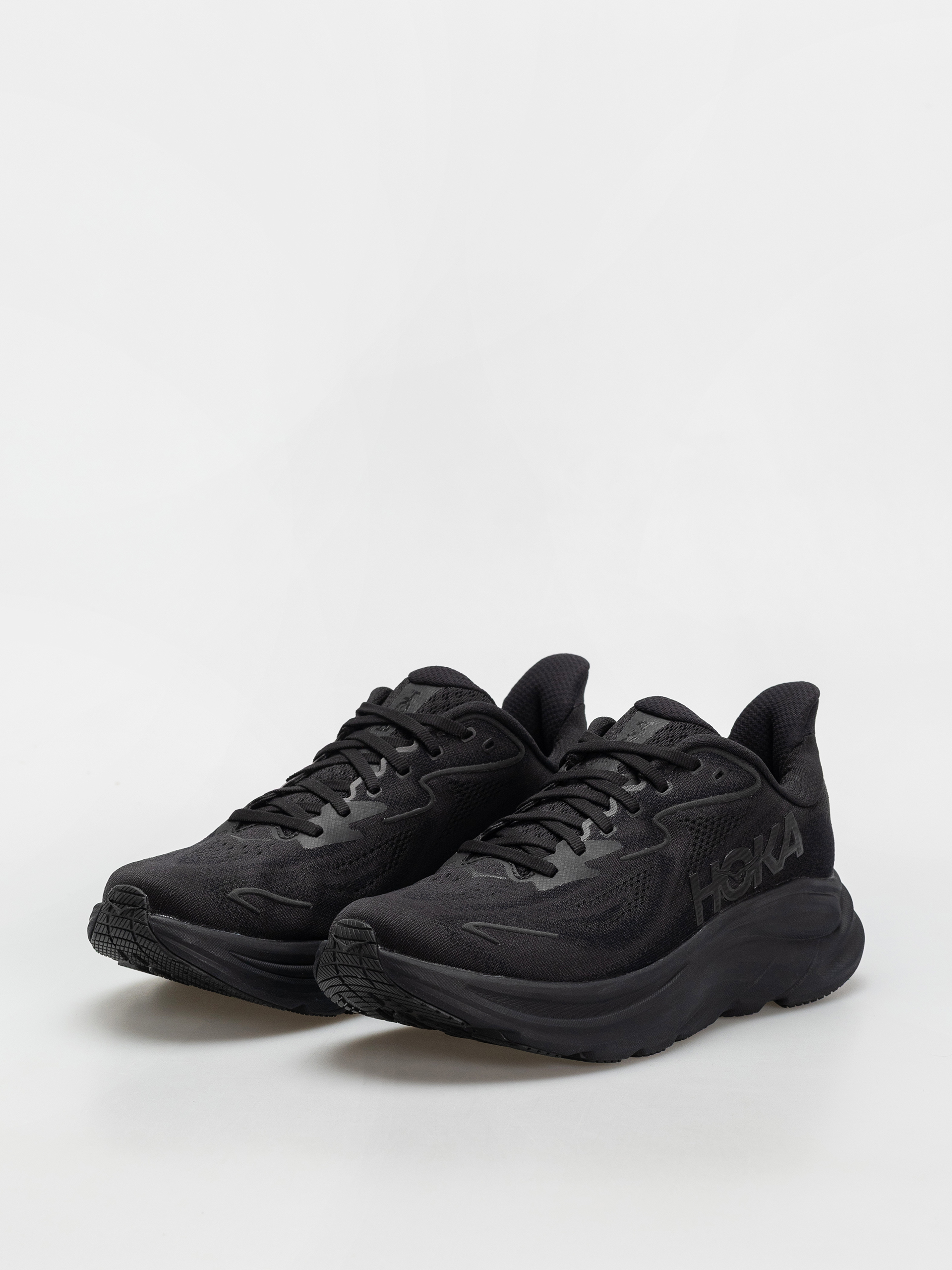 Hoka Clifton 10 Cipők (black/black)