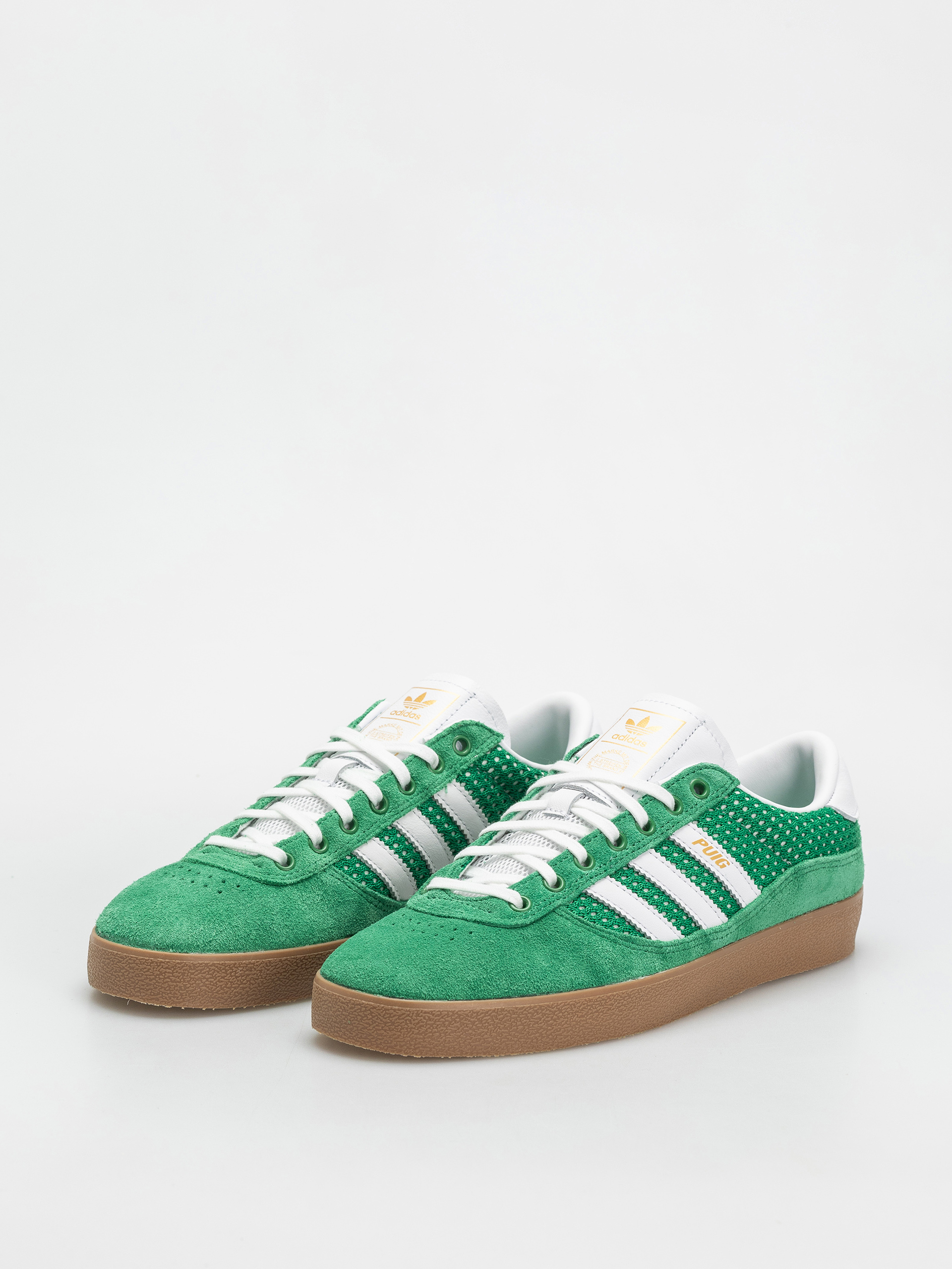 adidas Puig Indoor Cipők (green/ftwwht/gum4)