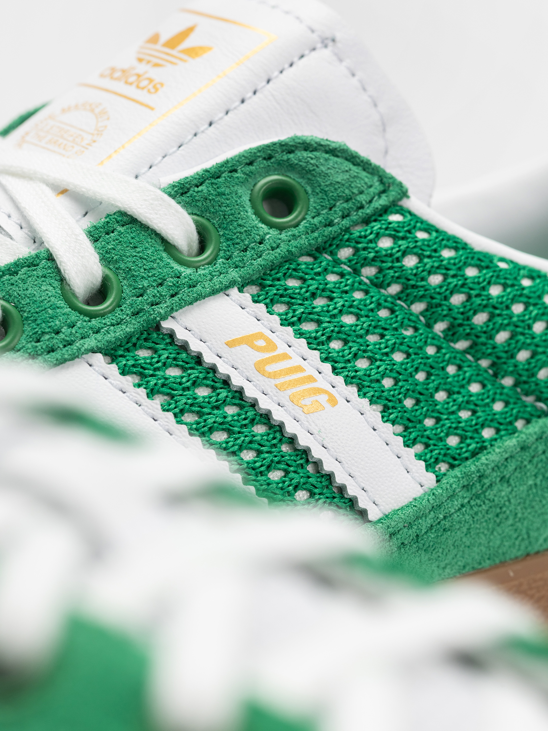 adidas Puig Indoor Cipők (green/ftwwht/gum4)