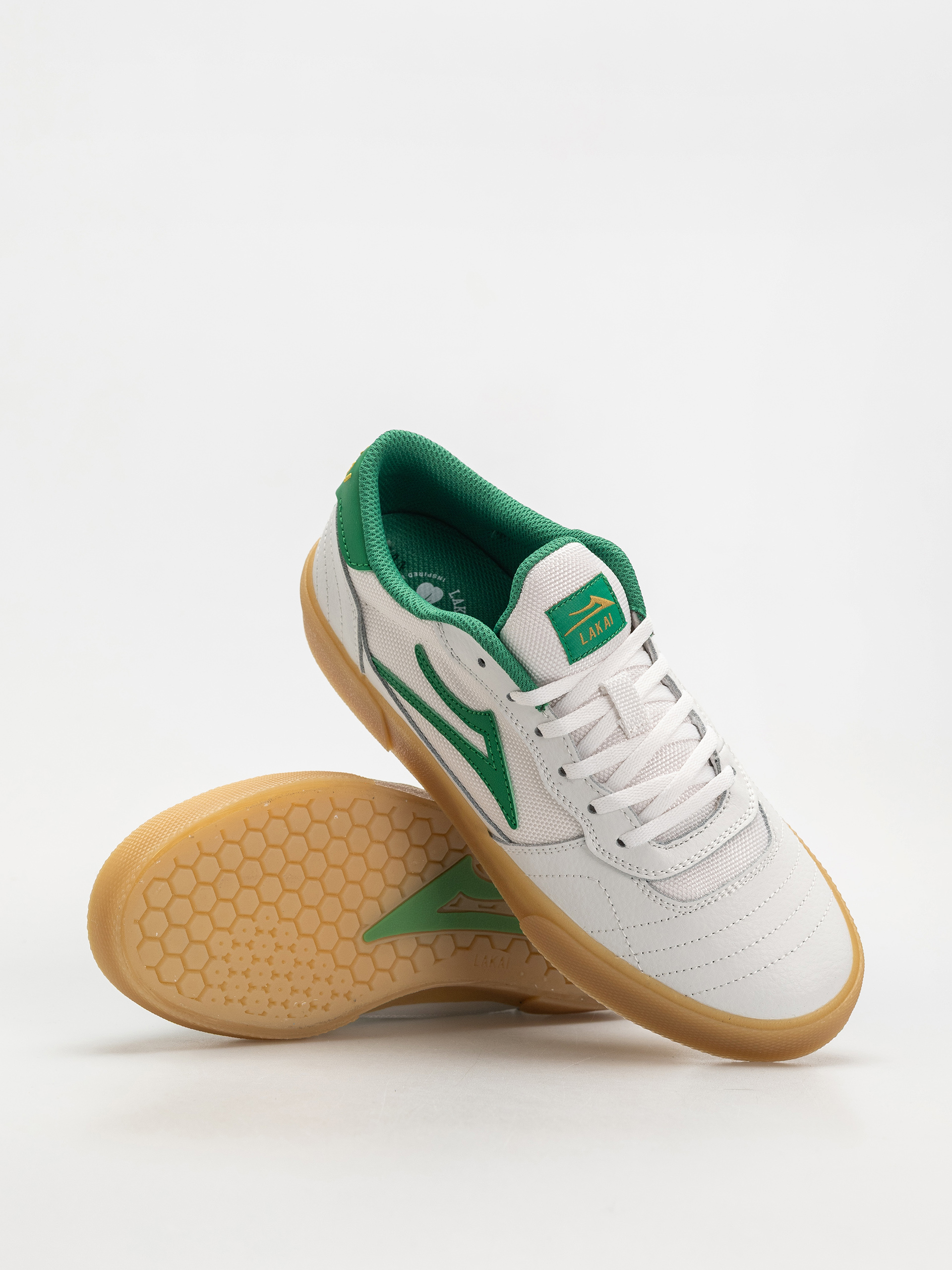 Lakai Cambridge Cipők (white/green/leather)