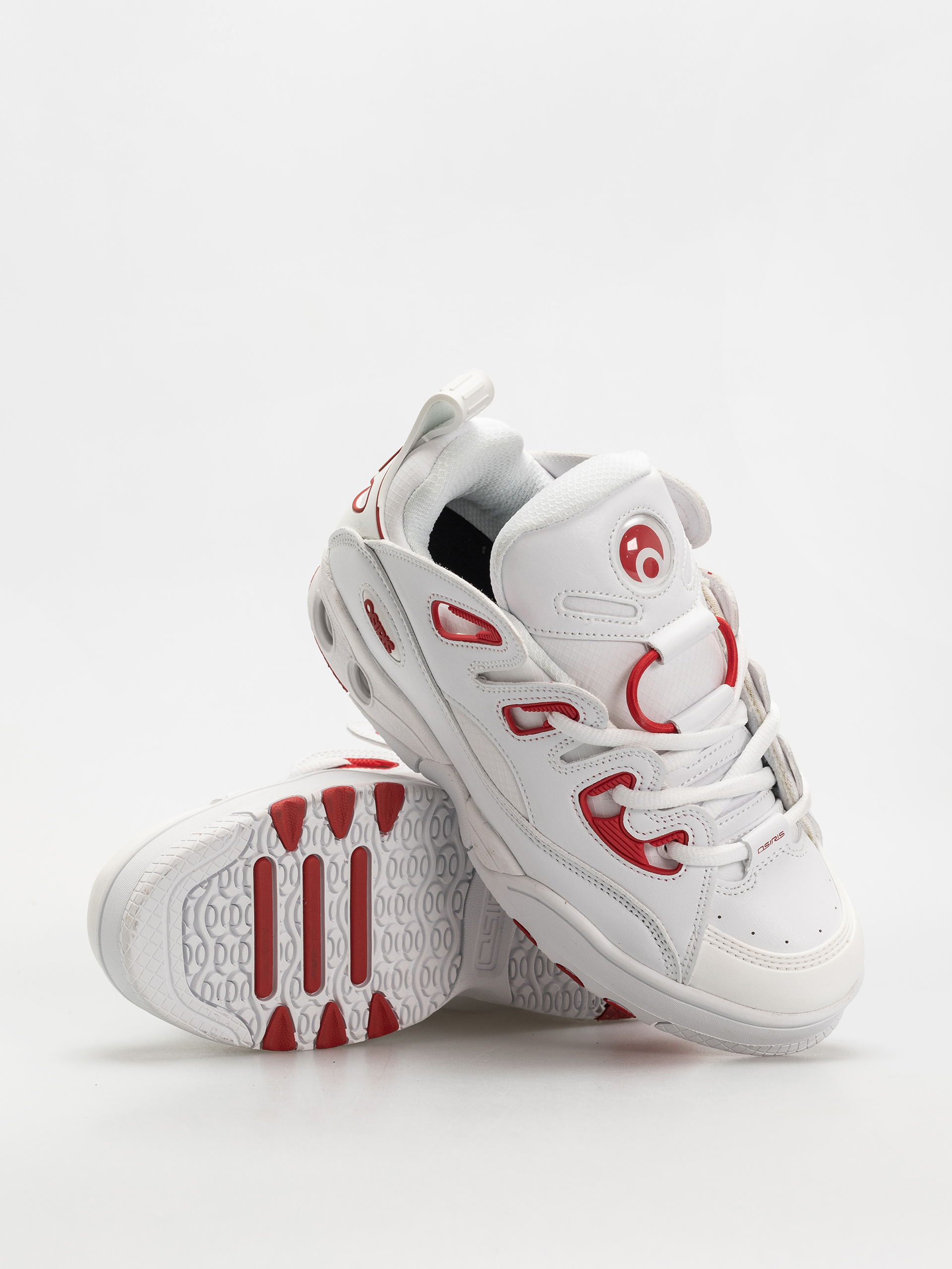 Osiris D3 E Cipők (white/red/white)