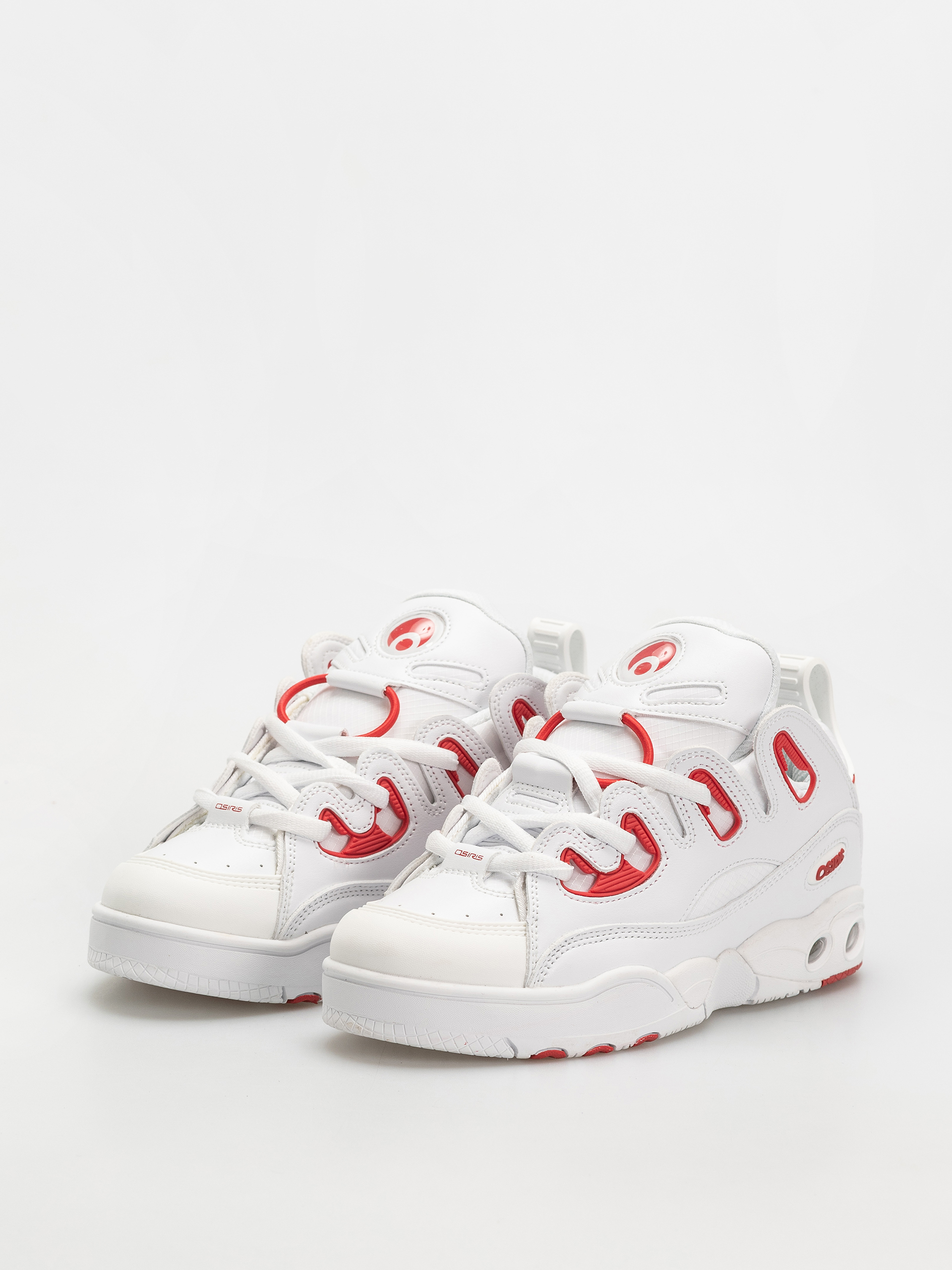 Osiris D3 E Cipők (white/red/white)