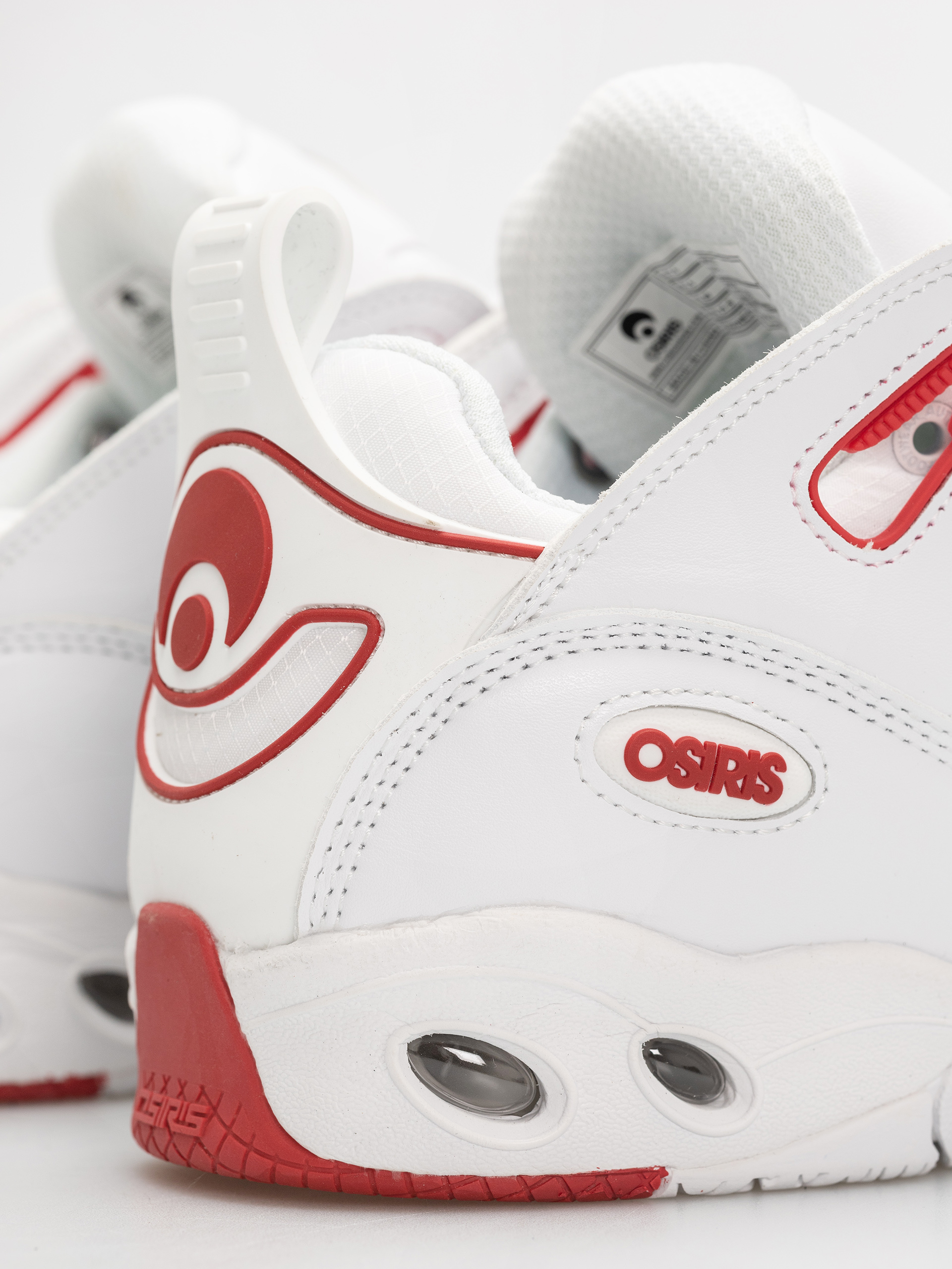 Osiris D3 E Cipők (white/red/white)