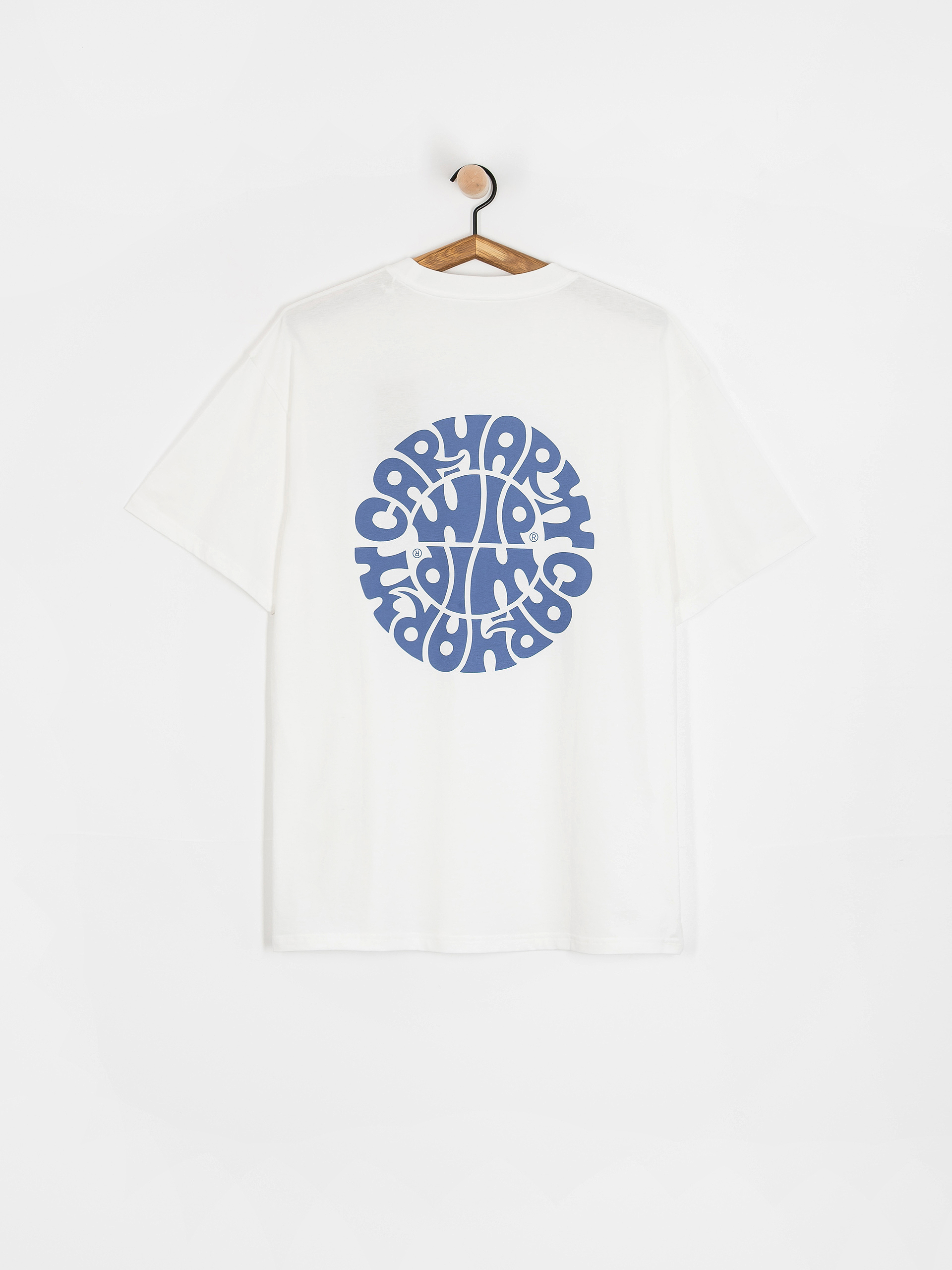 Póló Carhartt WIP Jazzy (white/blue iris)