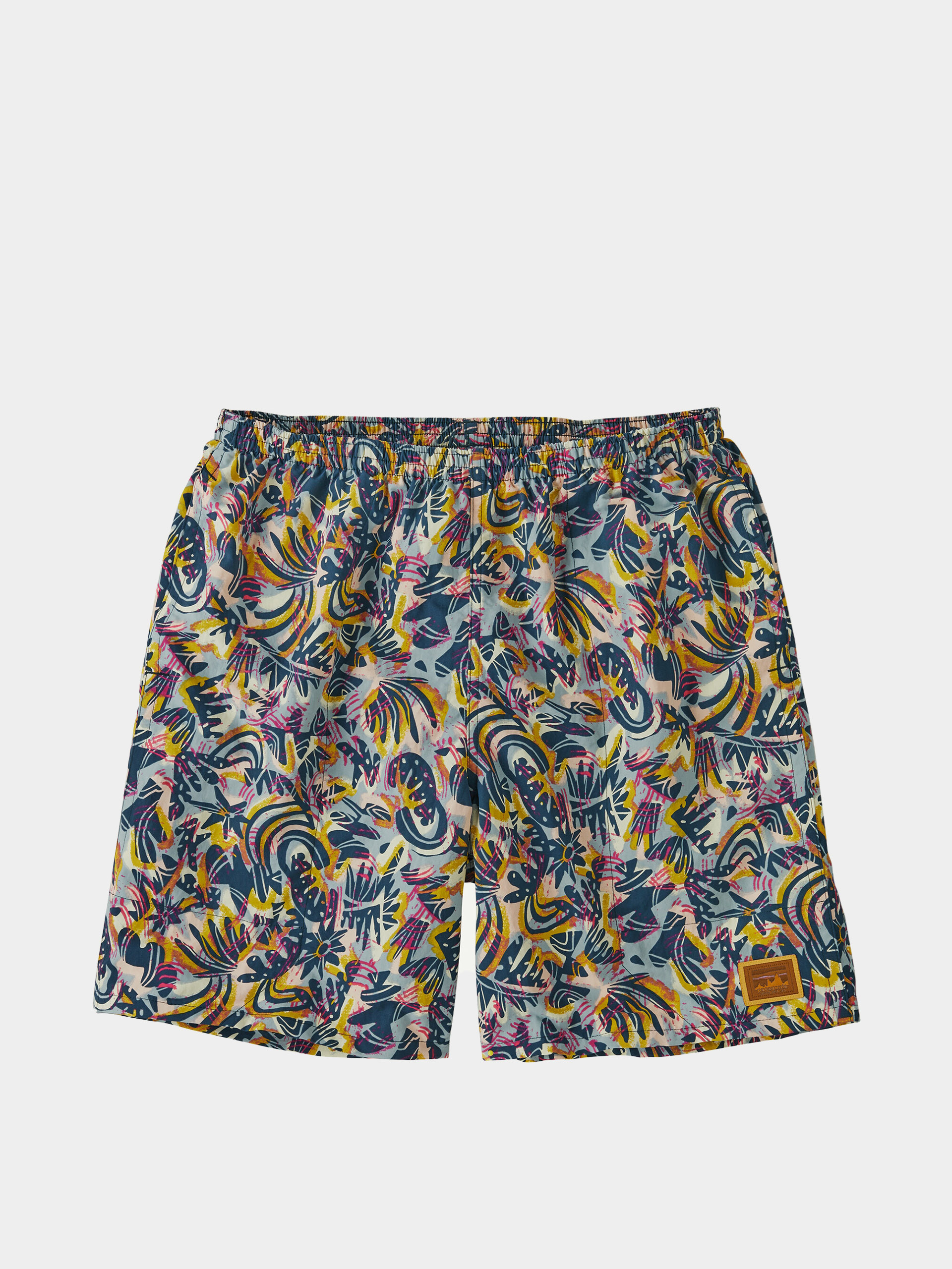 Rövidnadrág Patagonia Baggies Longs 7in (wild botanist/tidal teal)