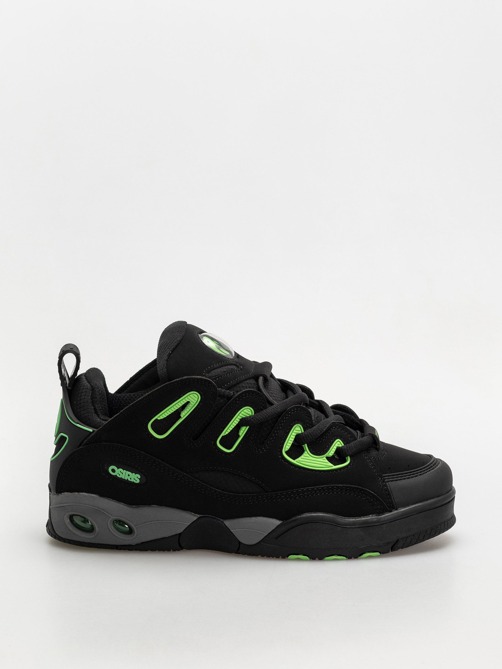 Osiris D3 E Cipu0151k (black/charcoal/green)