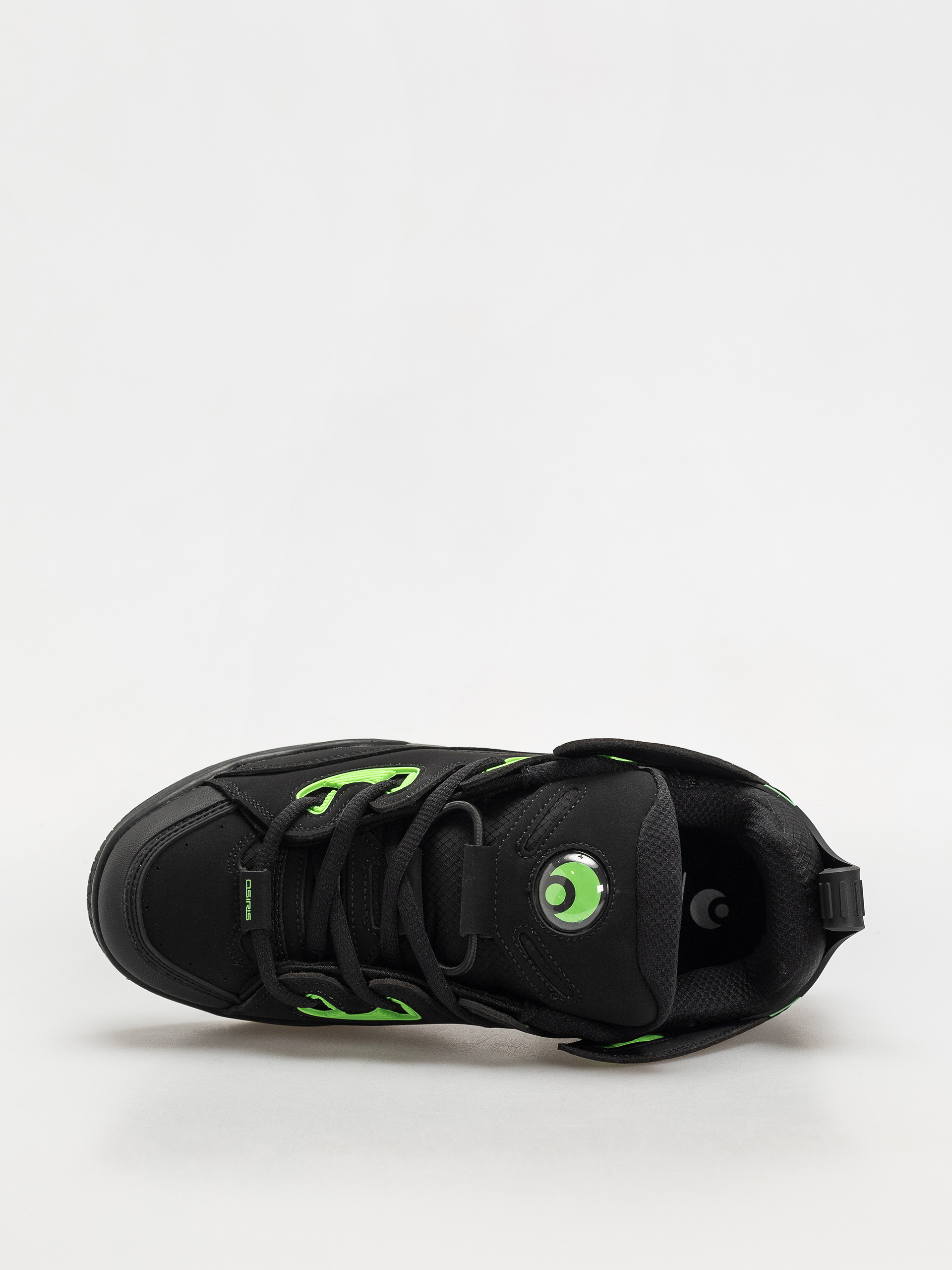 Osiris D3 E Cipők (black/charcoal/green)