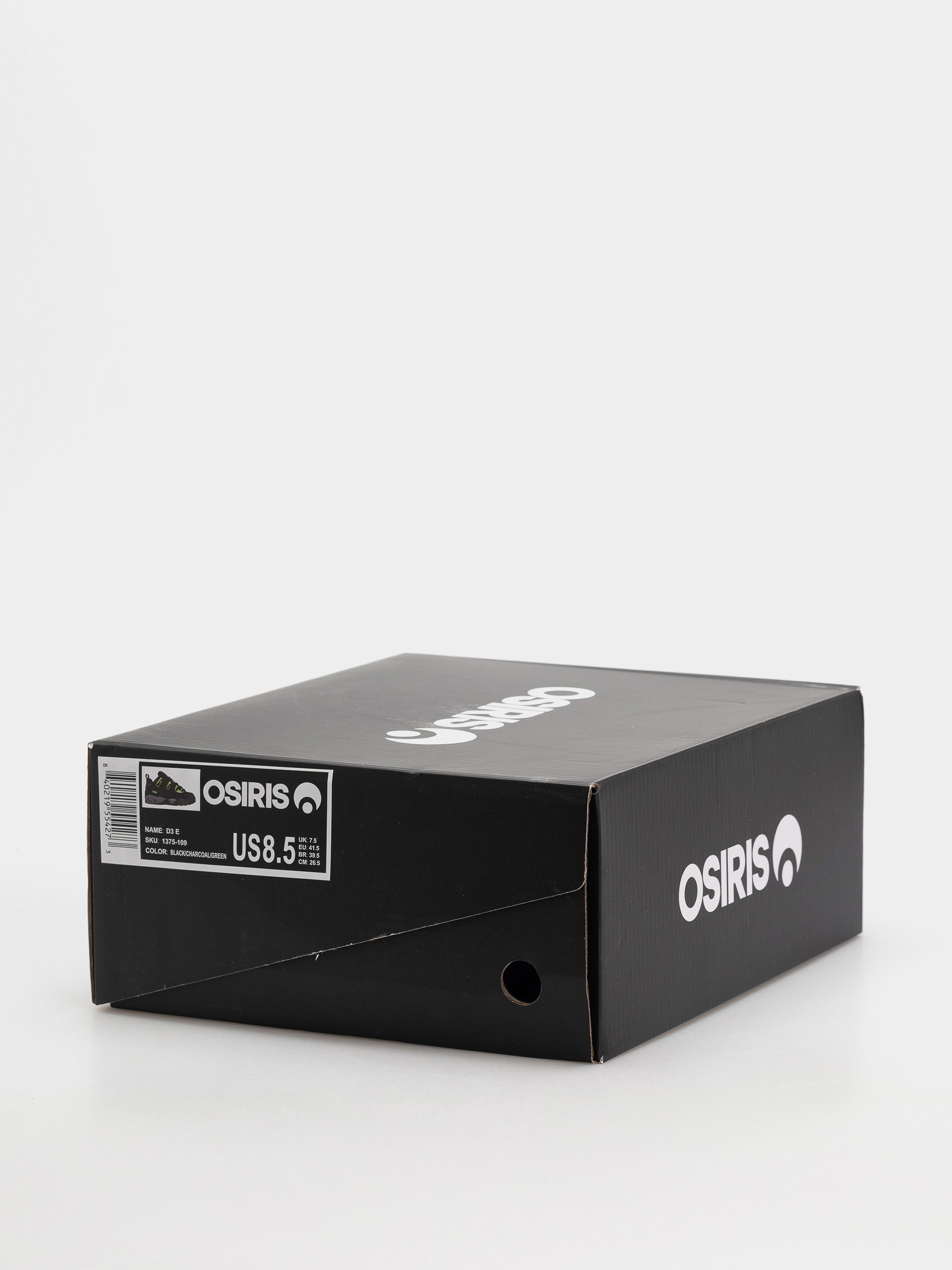 Osiris D3 E Cipők (black/charcoal/green)