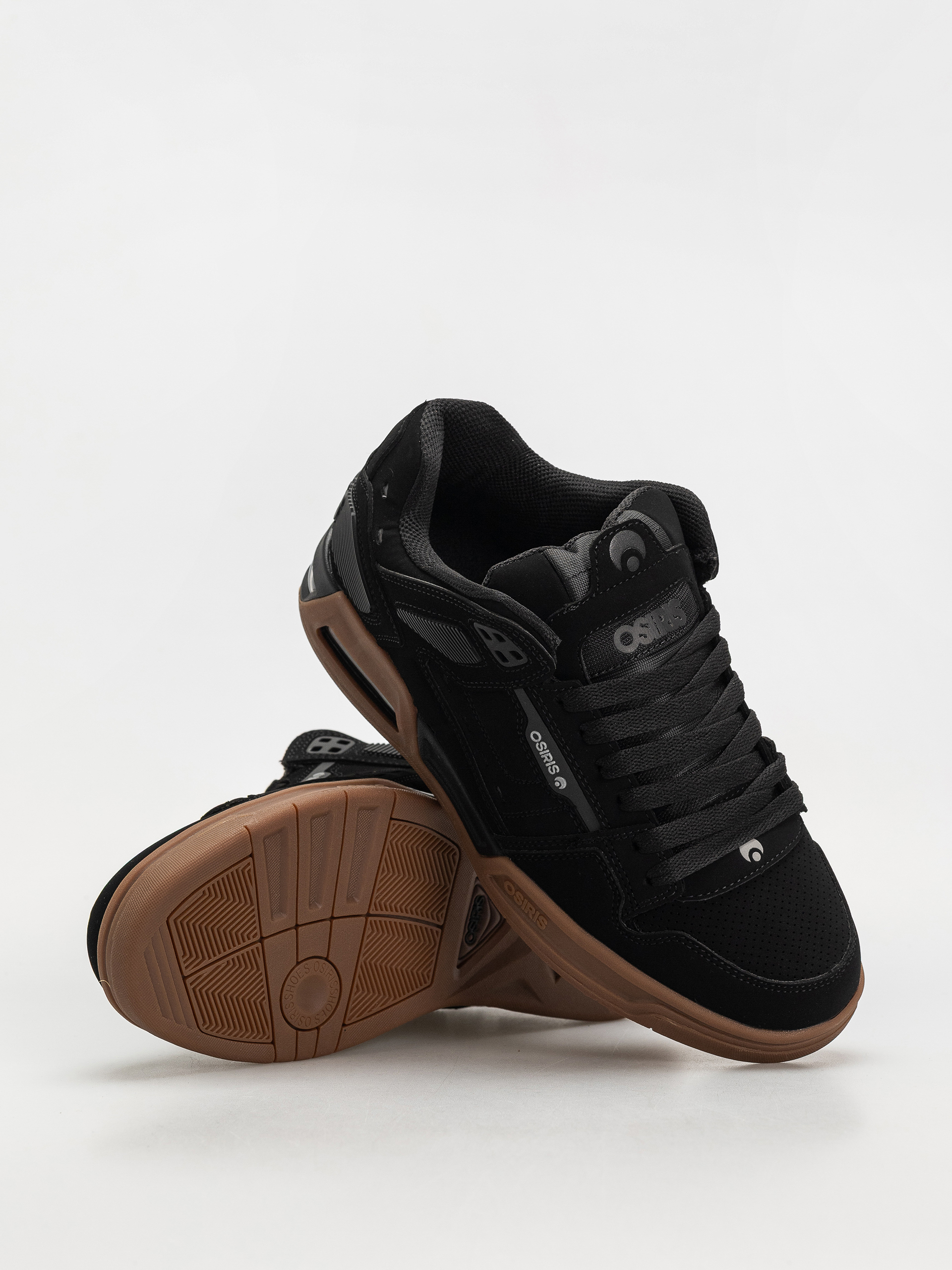 Osiris Peril Cipők (black/black/gum)