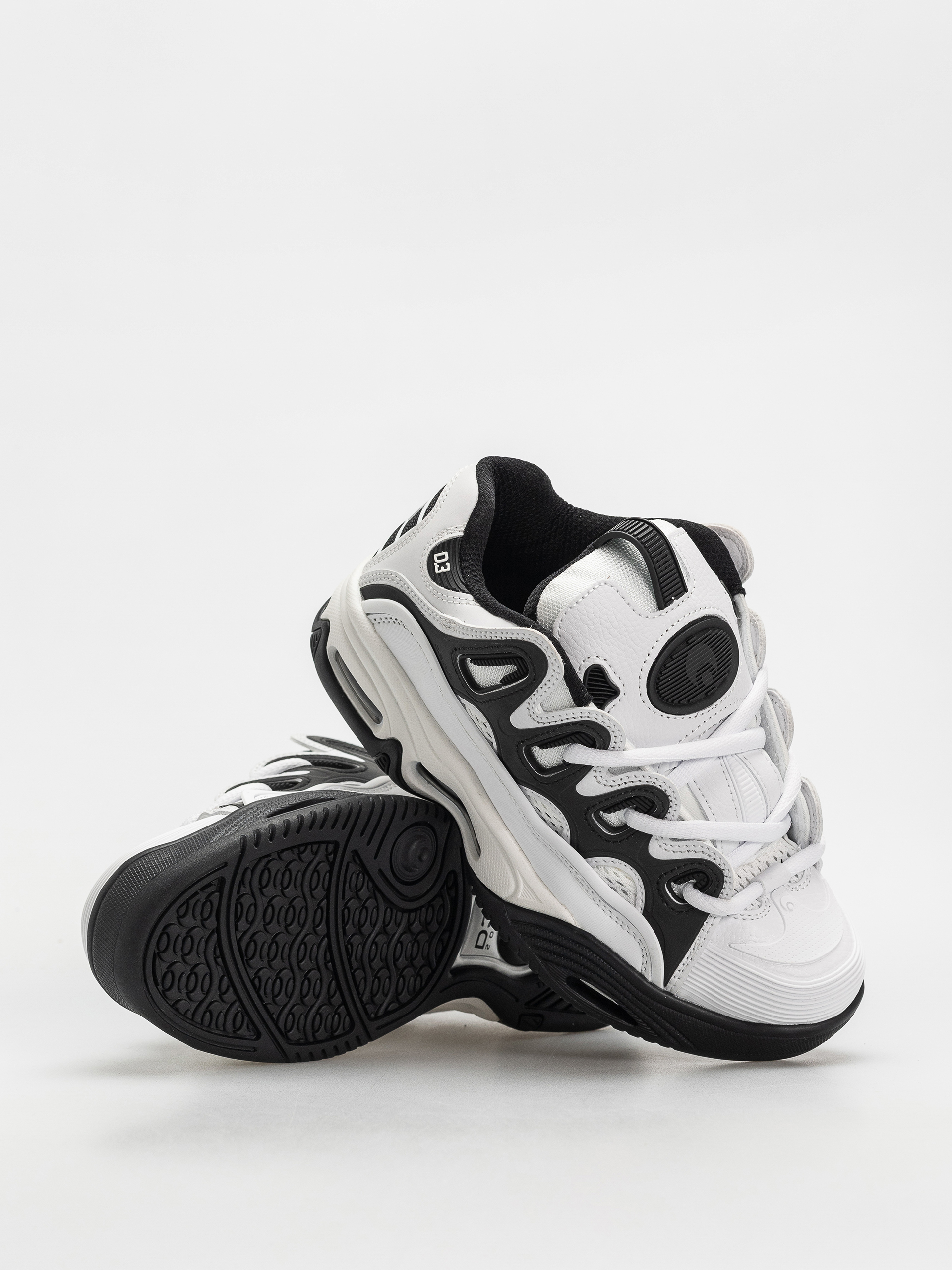 Osiris D3 2001 Cipők (white/white/black)