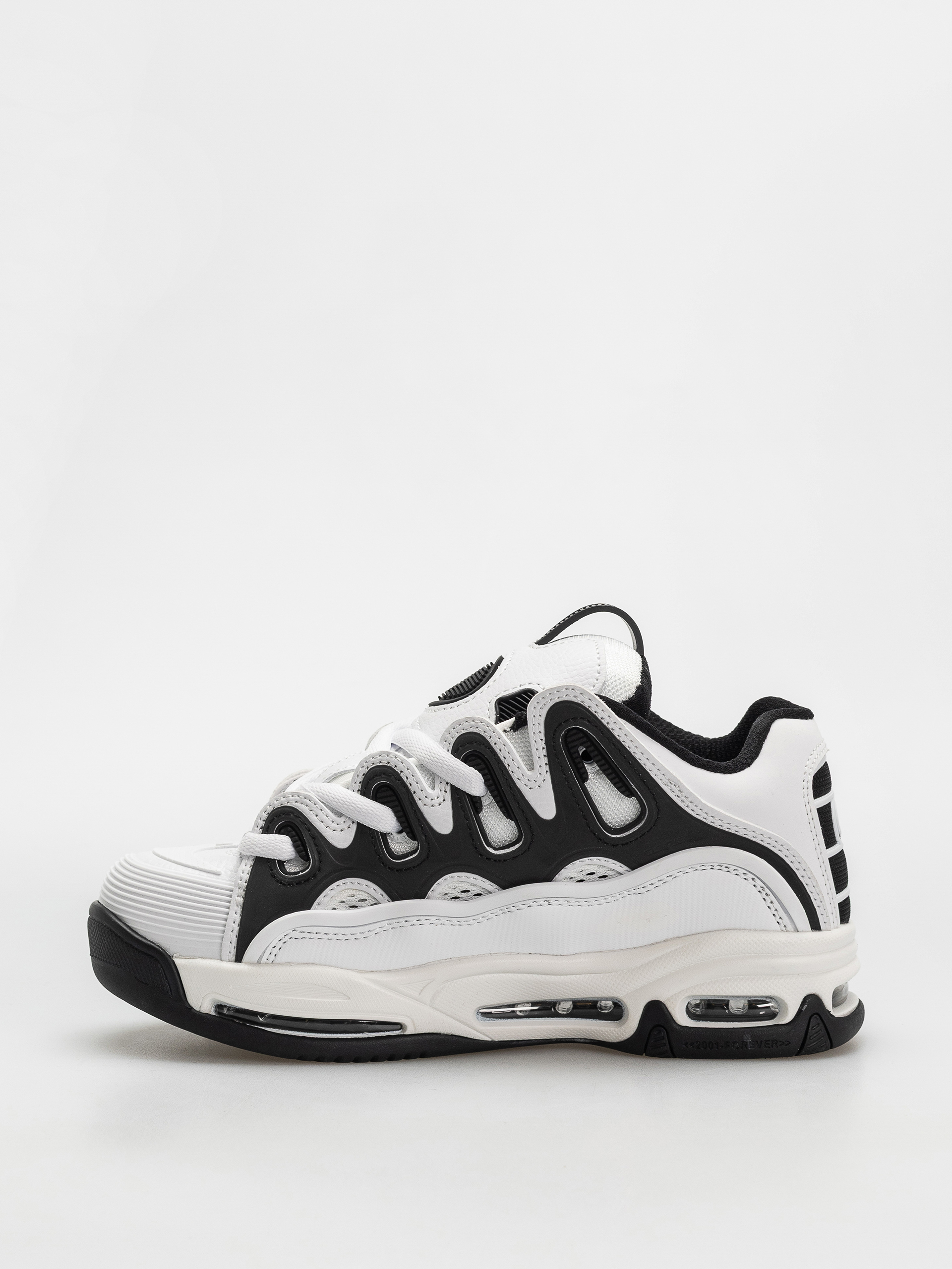 Osiris D3 2001 Cipők (white/white/black)