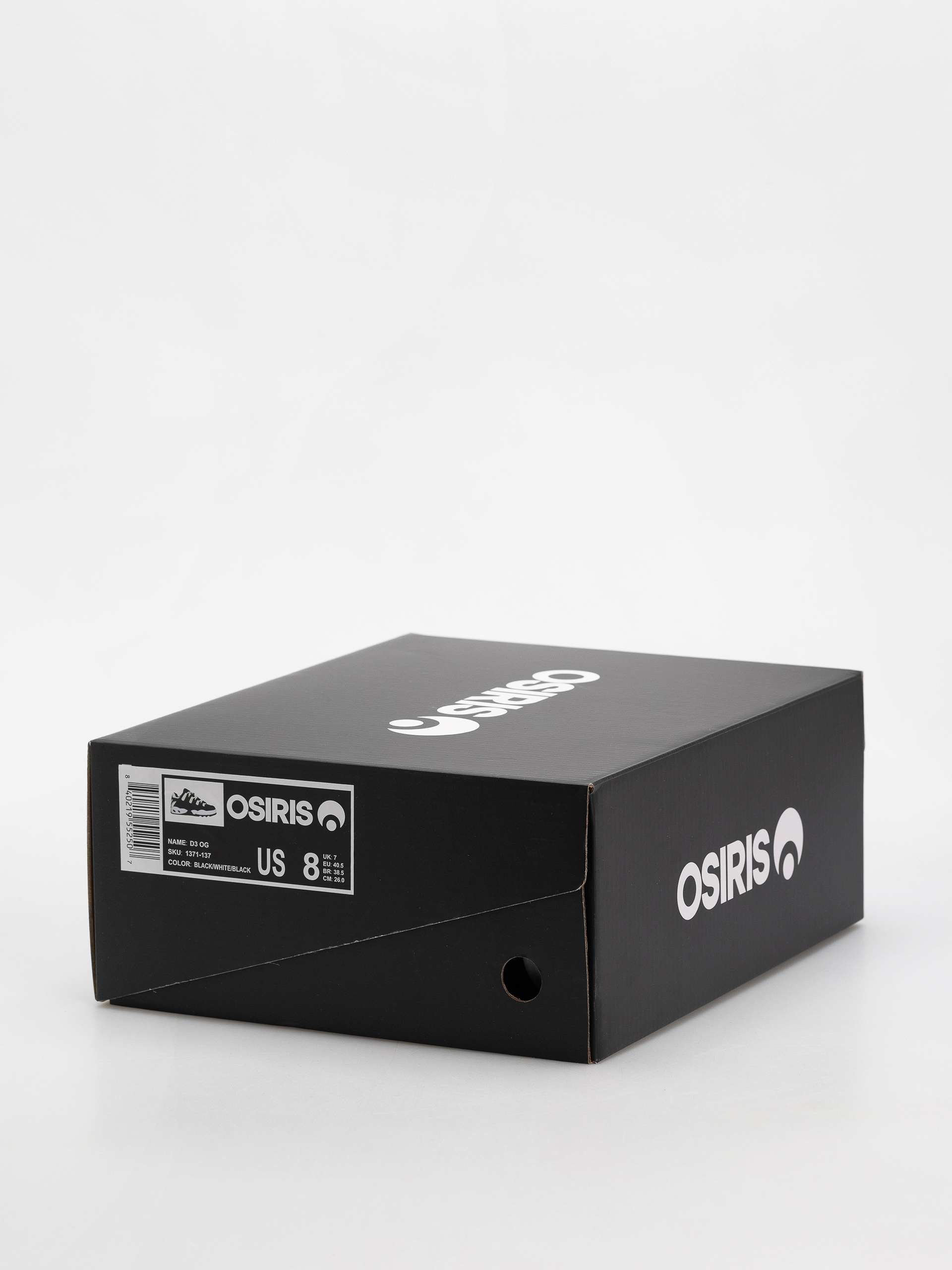 Osiris D3 OG Cipők (black/white/black)