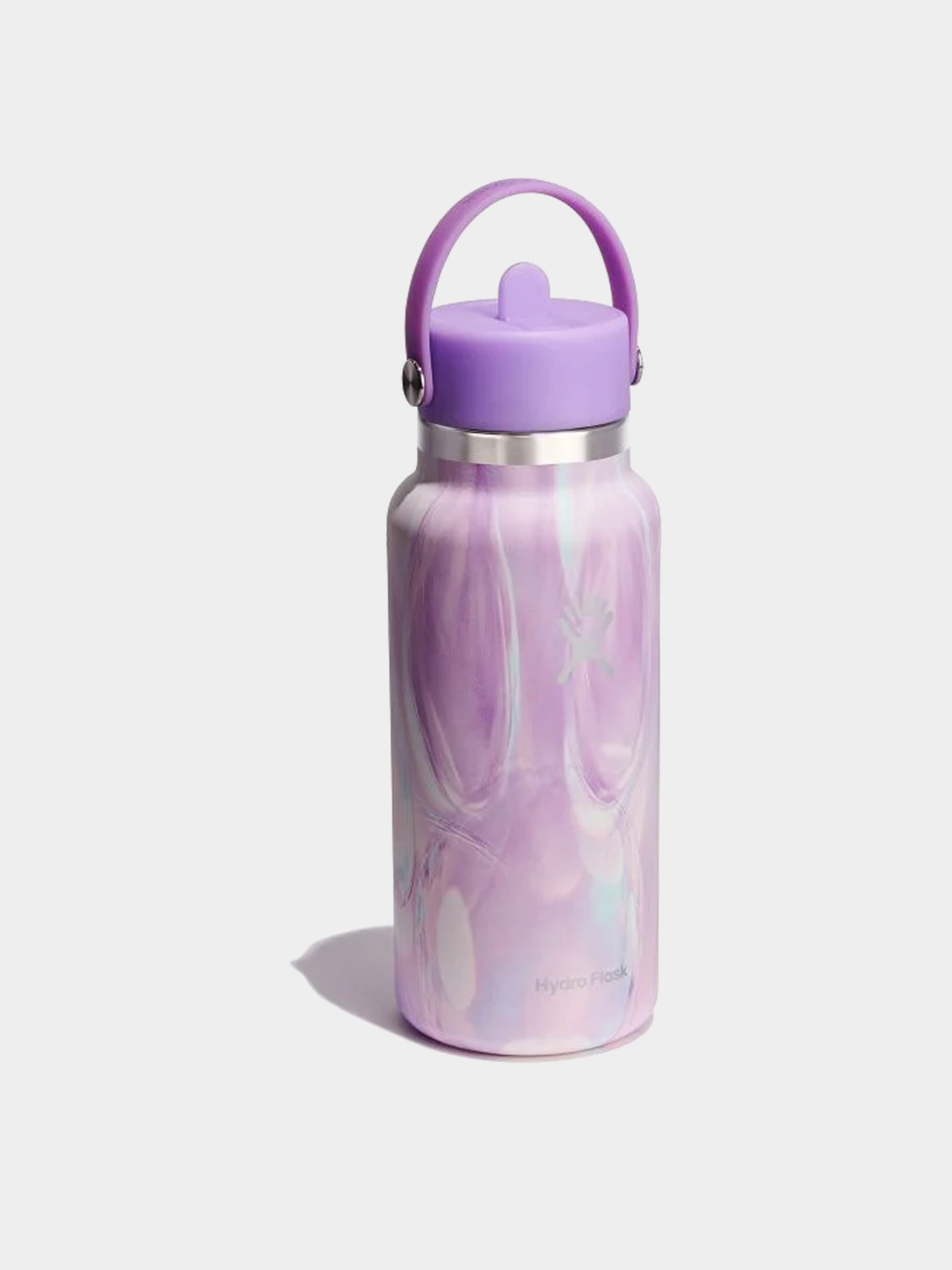 Hőpalack Hydro Flask Wide Flex Straw Cap 946ml (jelly purple)