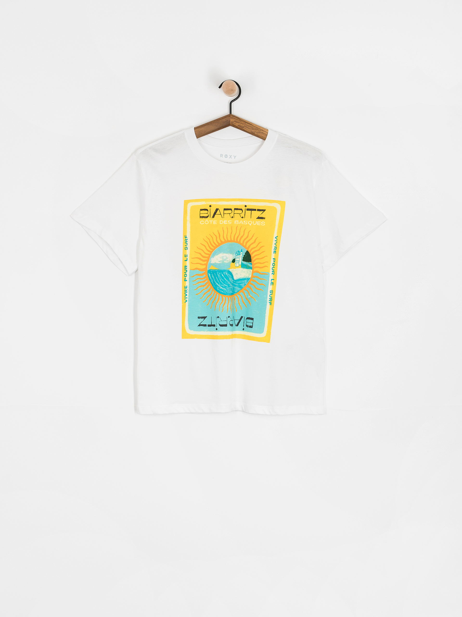 Roxy Atlas Hangloose Póló Wmn (bright white biarritz)