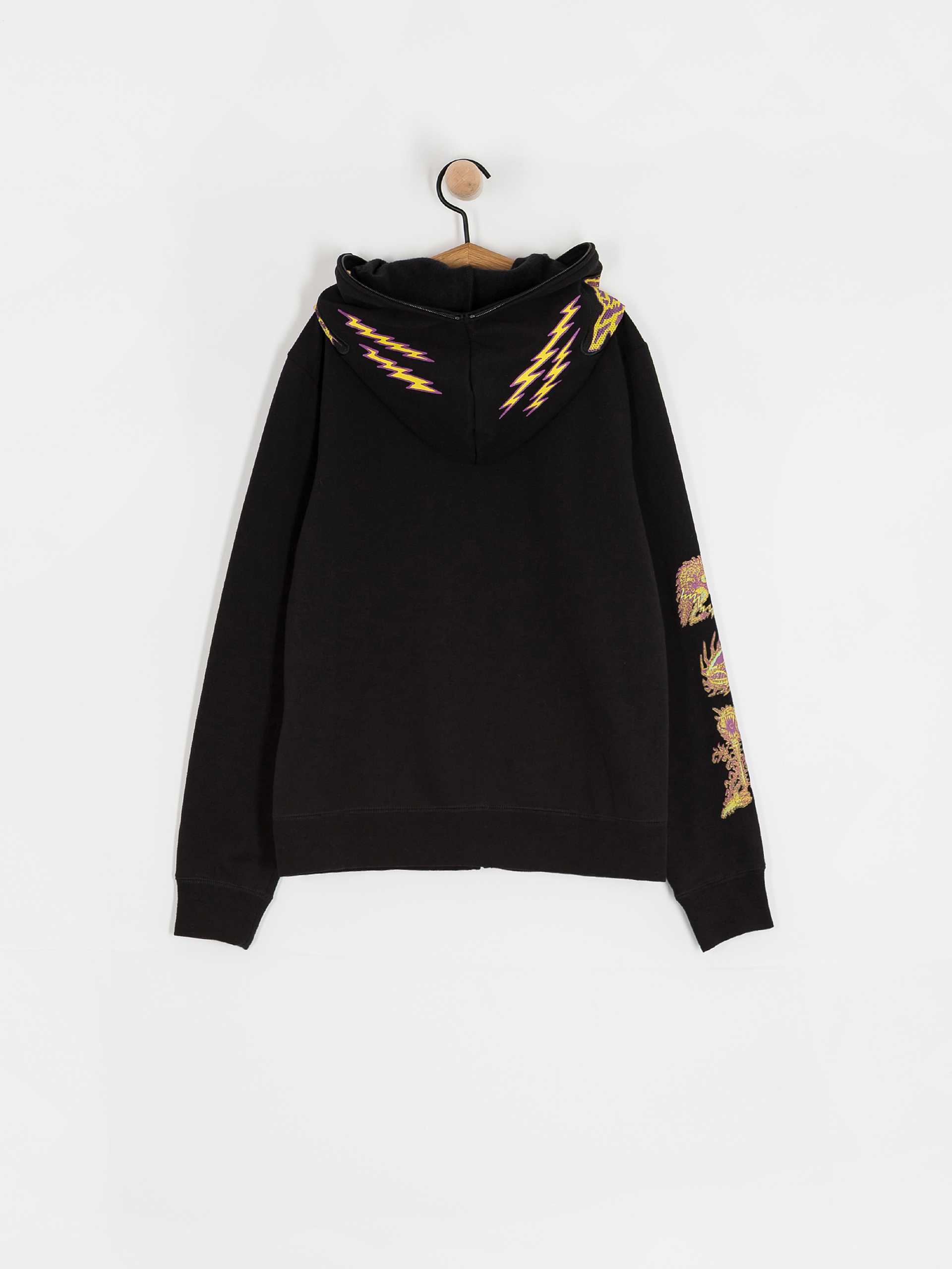 Volcom Fa Tetsunori Full Zip JR Pulóver (black)