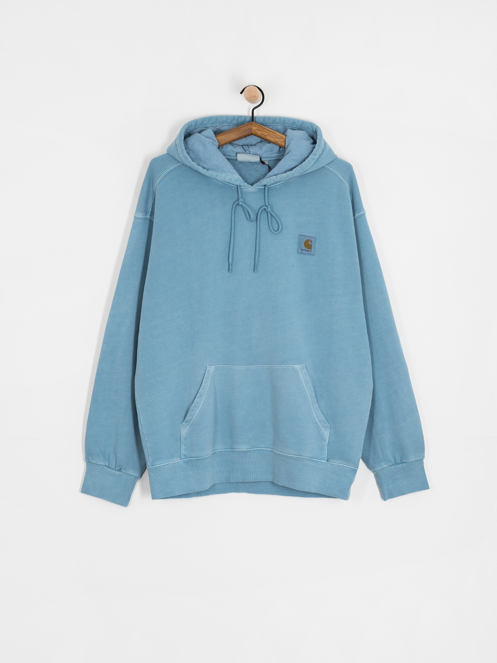 Kapucnis pulóver Carhartt WIP Nelson HD (clay blue)