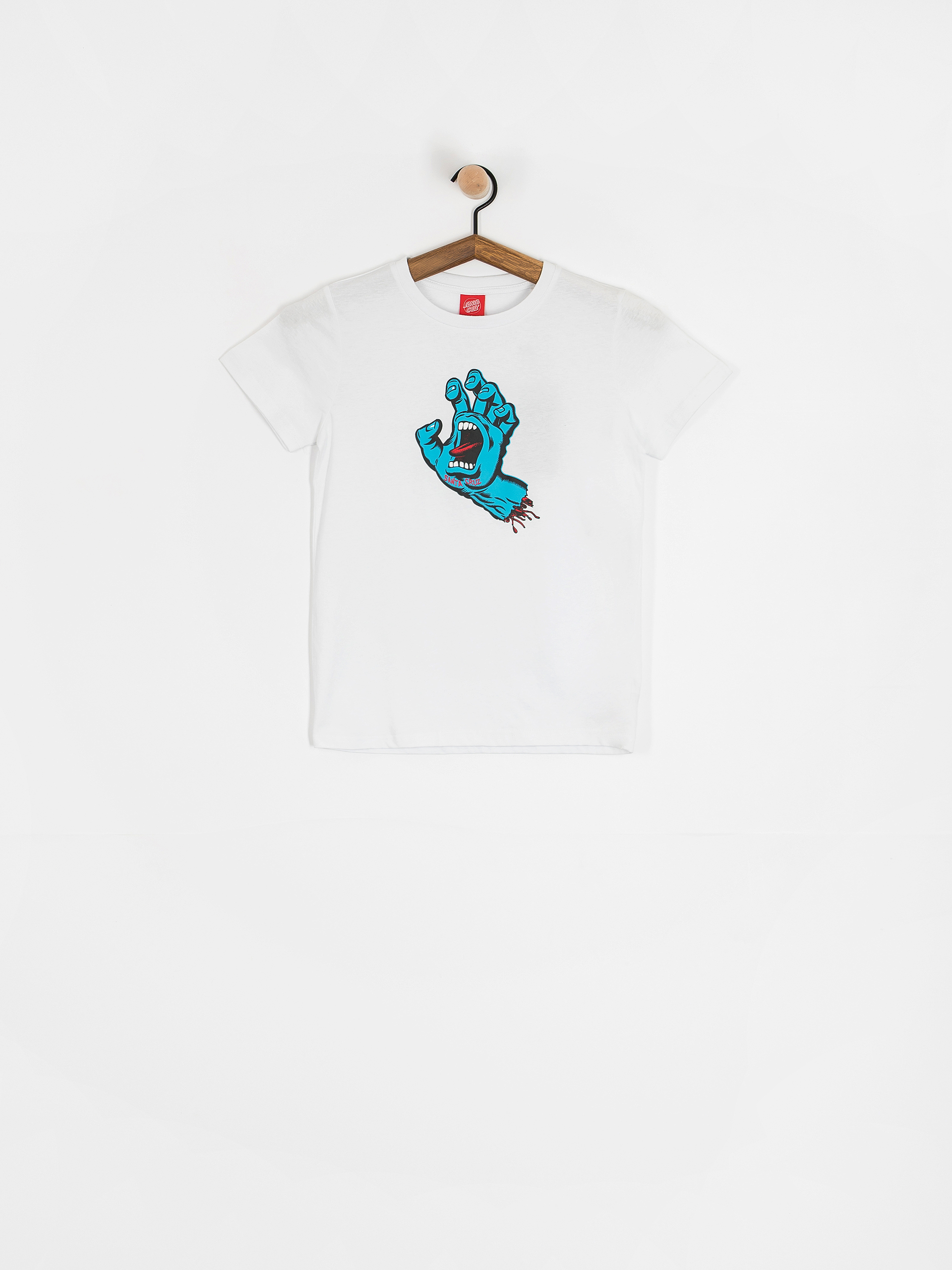 Santa Cruz Screaming Hand JR Póló (white)