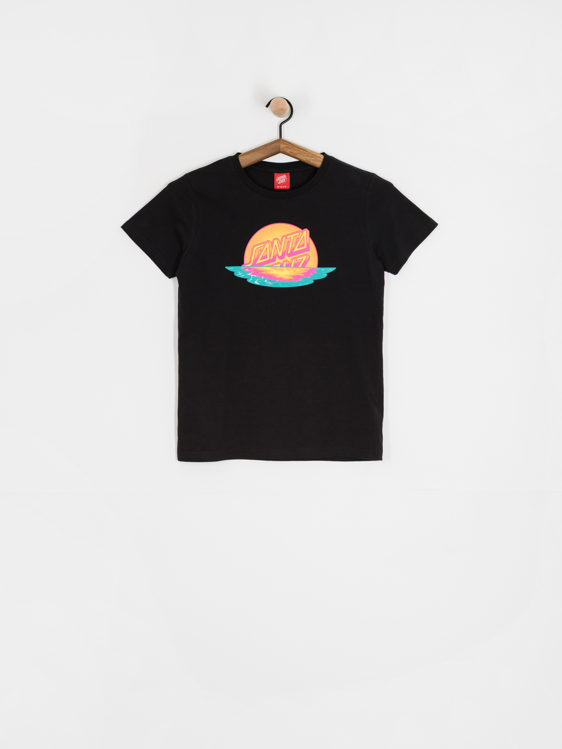 Santa Cruz Sunrise Dot Front JR Póló (black)