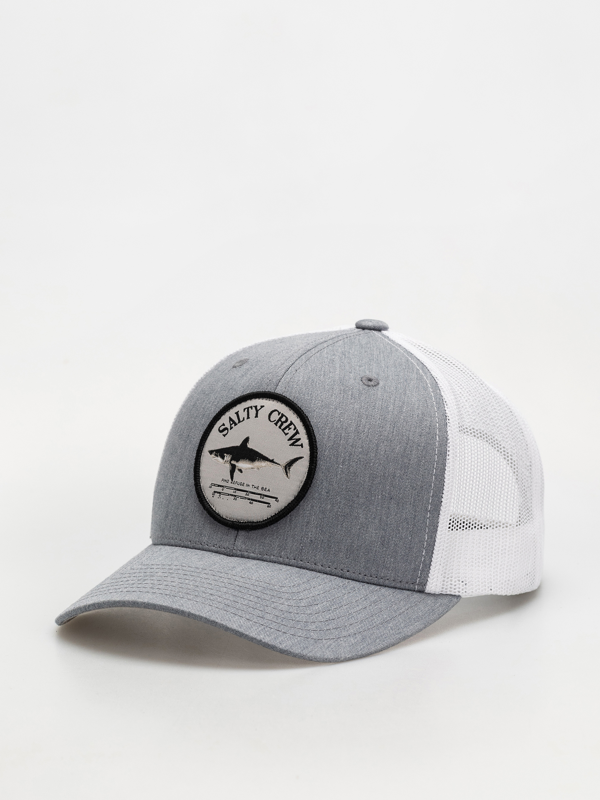 Salty Crew Bruce Baseball sapka (heather grey white)