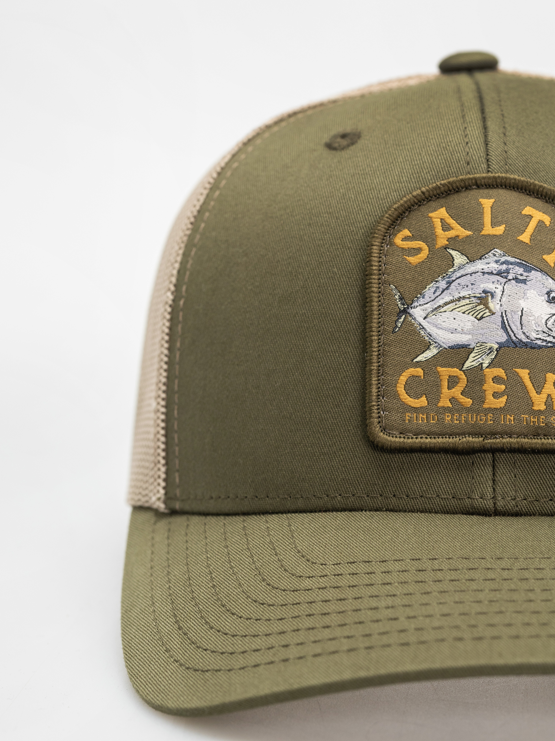 Salty Crew Ulua Baseball sapka (moss khaki)