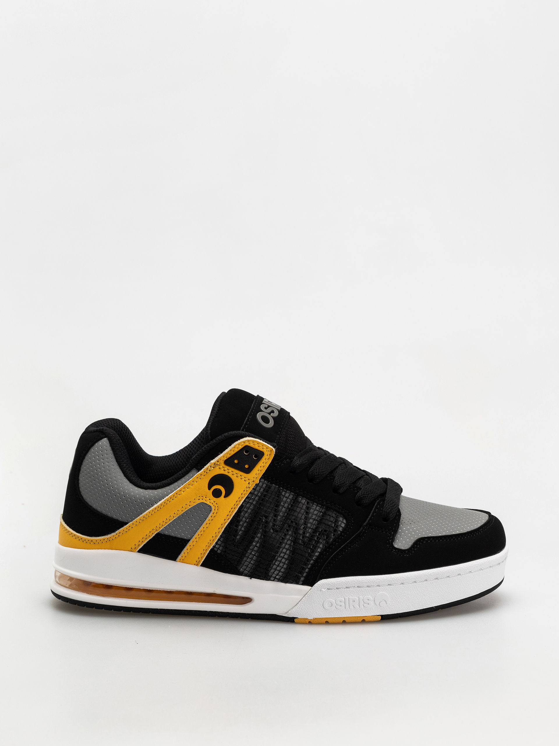 Osiris Pixel Cipők (black/charcoal/yellow)