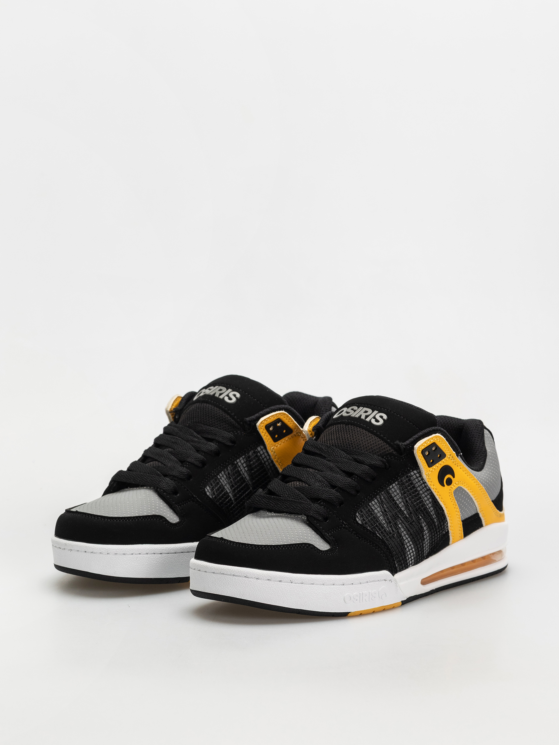 Osiris Pixel Cipők (black/charcoal/yellow)