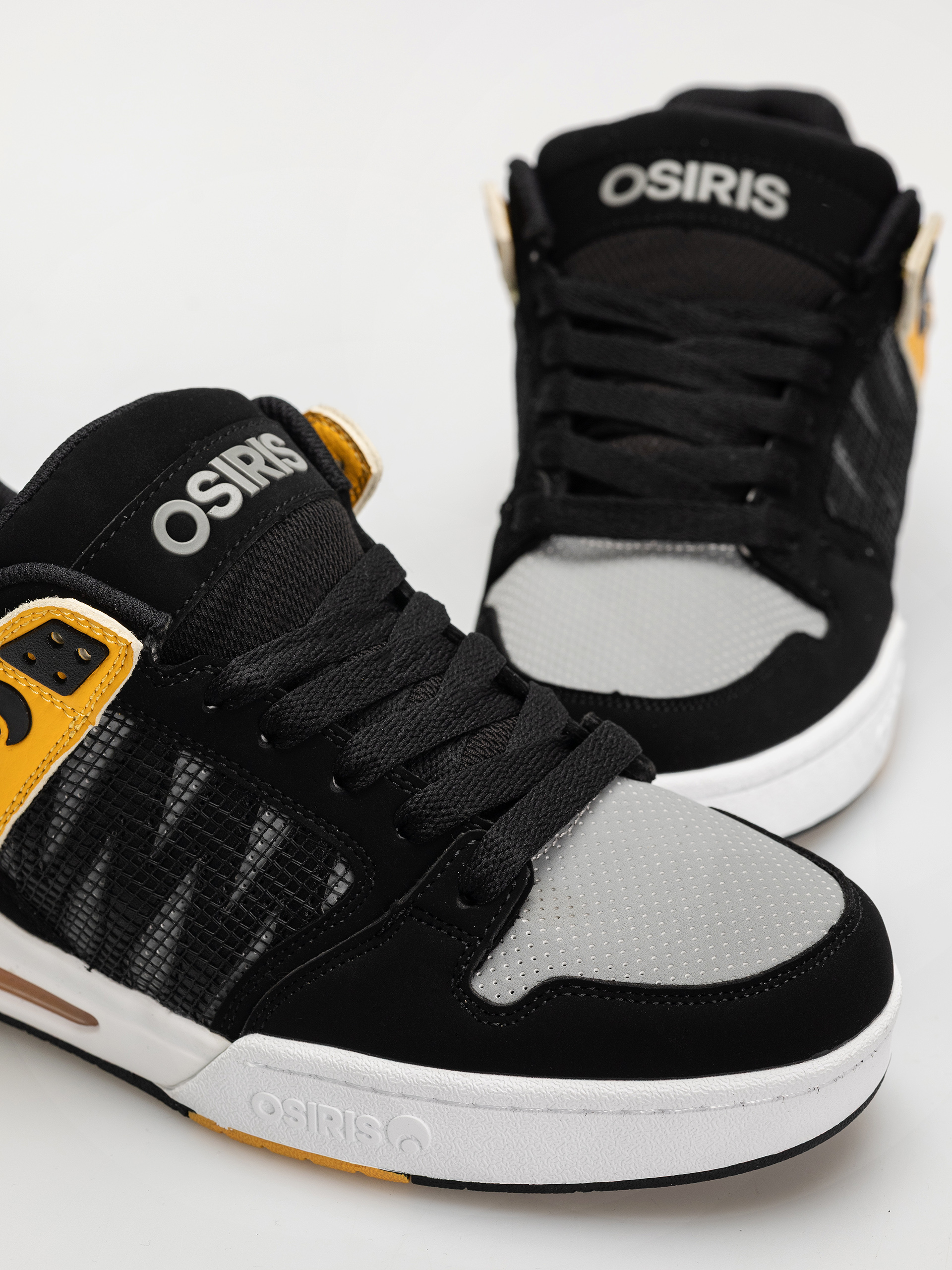 Osiris Pixel Cipők (black/charcoal/yellow)