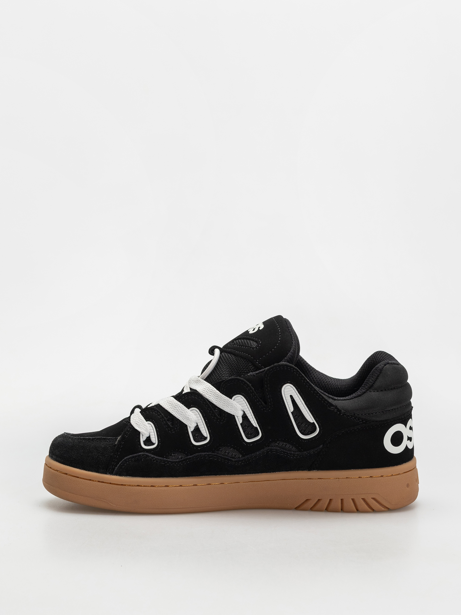 Osiris D3 S Cipők (black/white/gum)