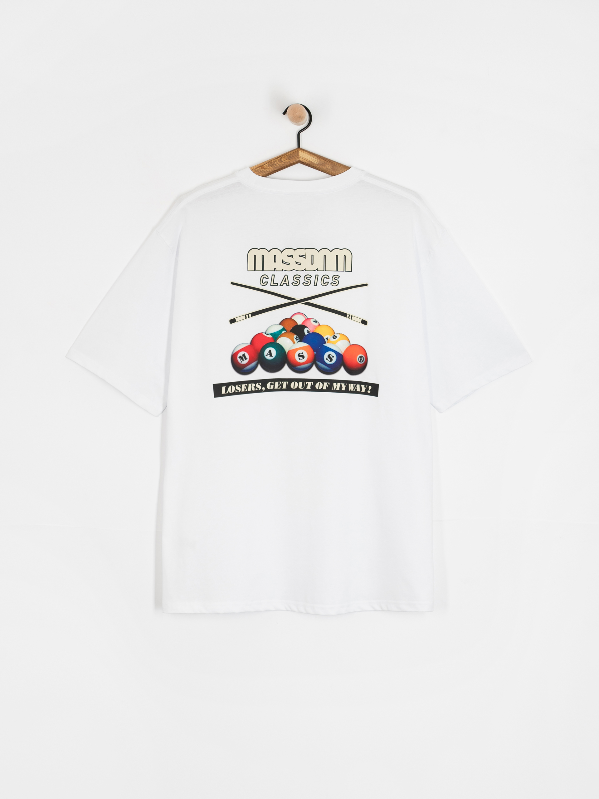 MassDnm 98 Ball Póló (white)