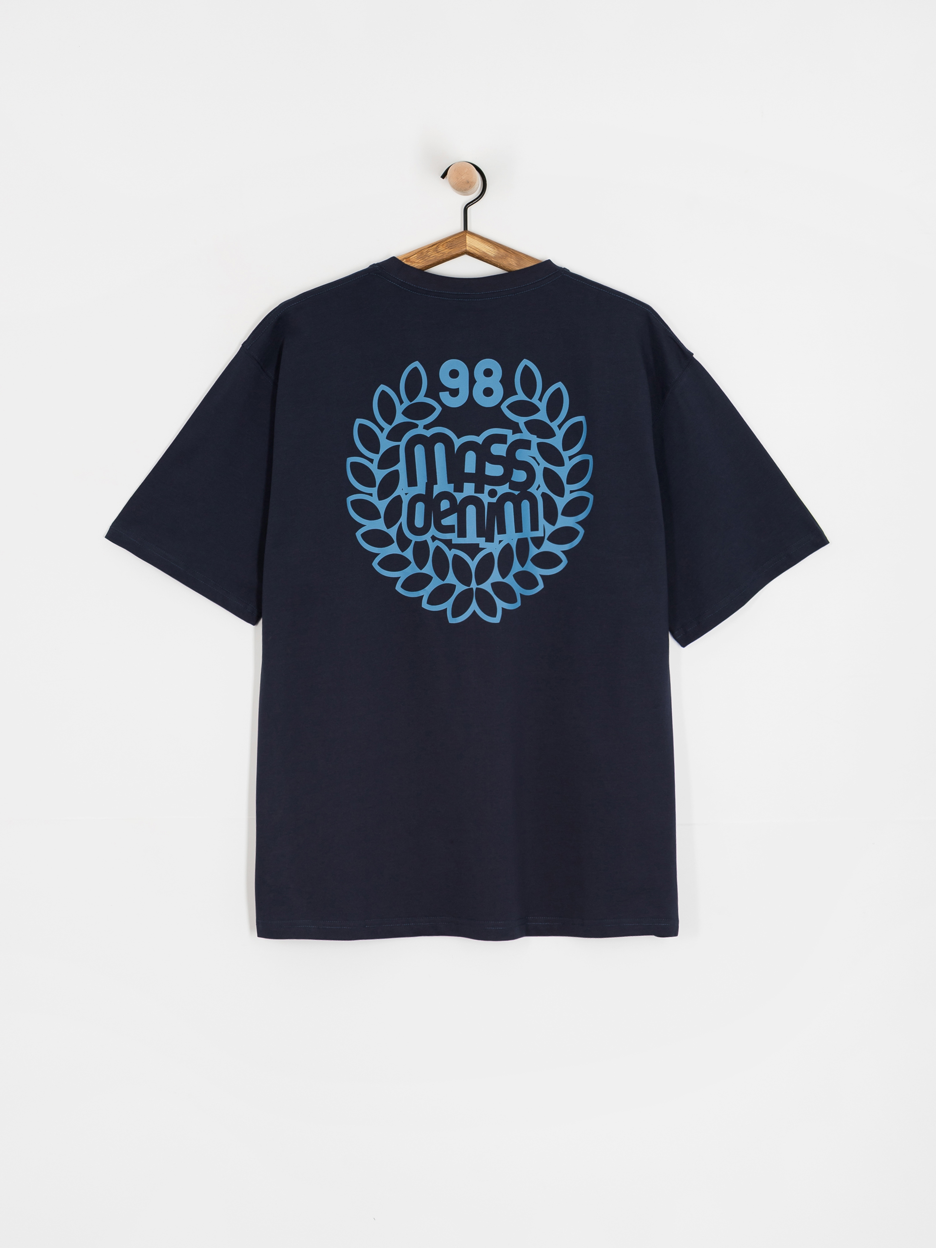 MassDnm Base Back Póló (navy)