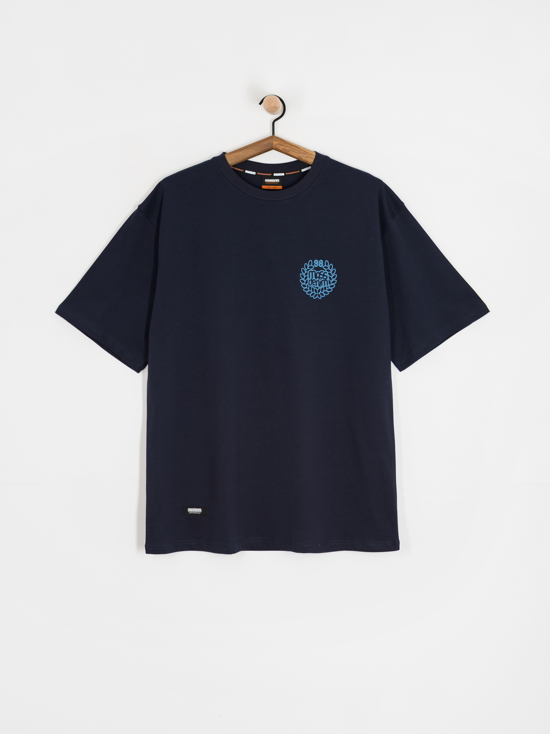 MassDnm Base Back Póló (navy)