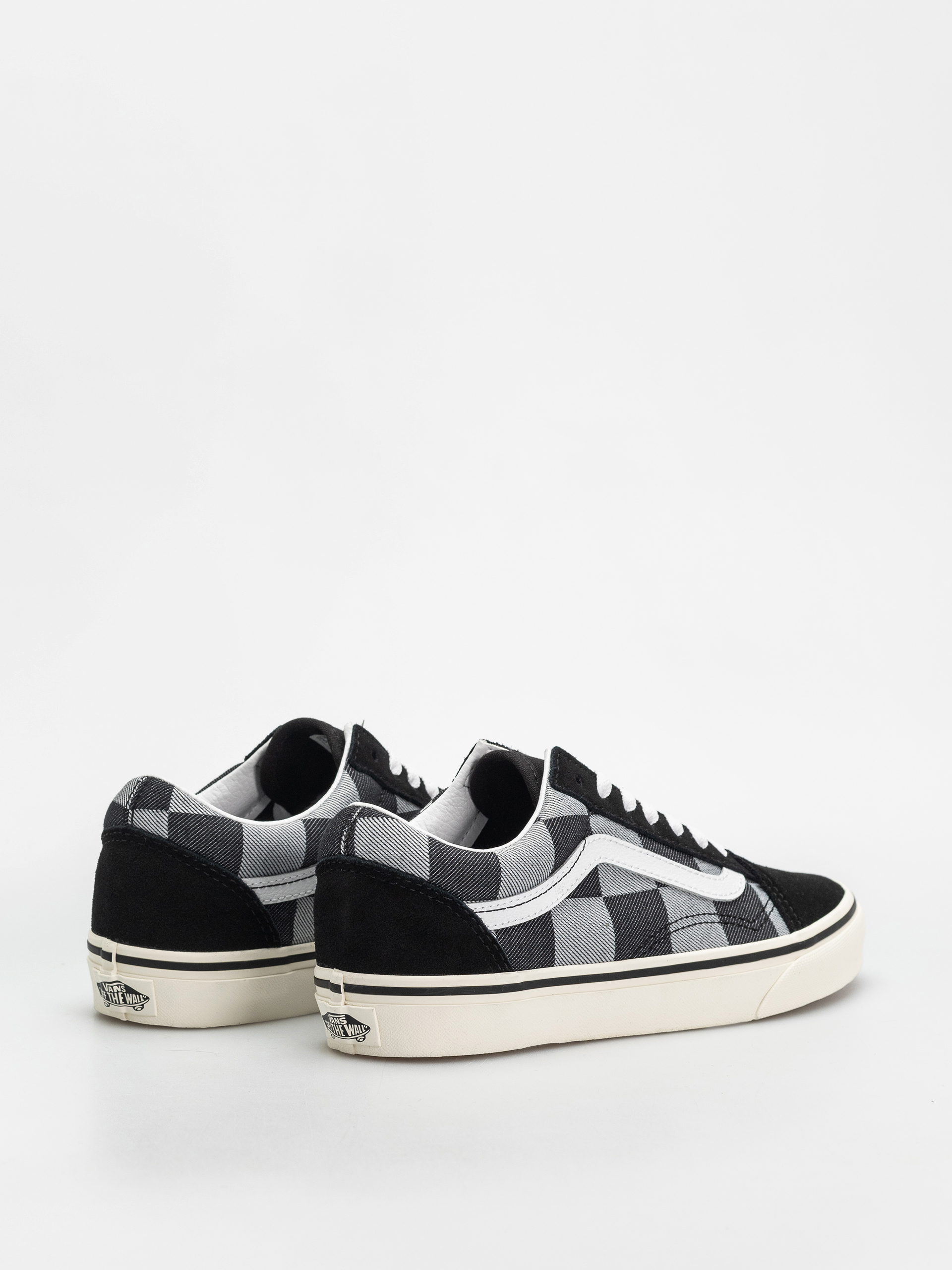 Vans Old Skool Cipők (mono checkerboard black)