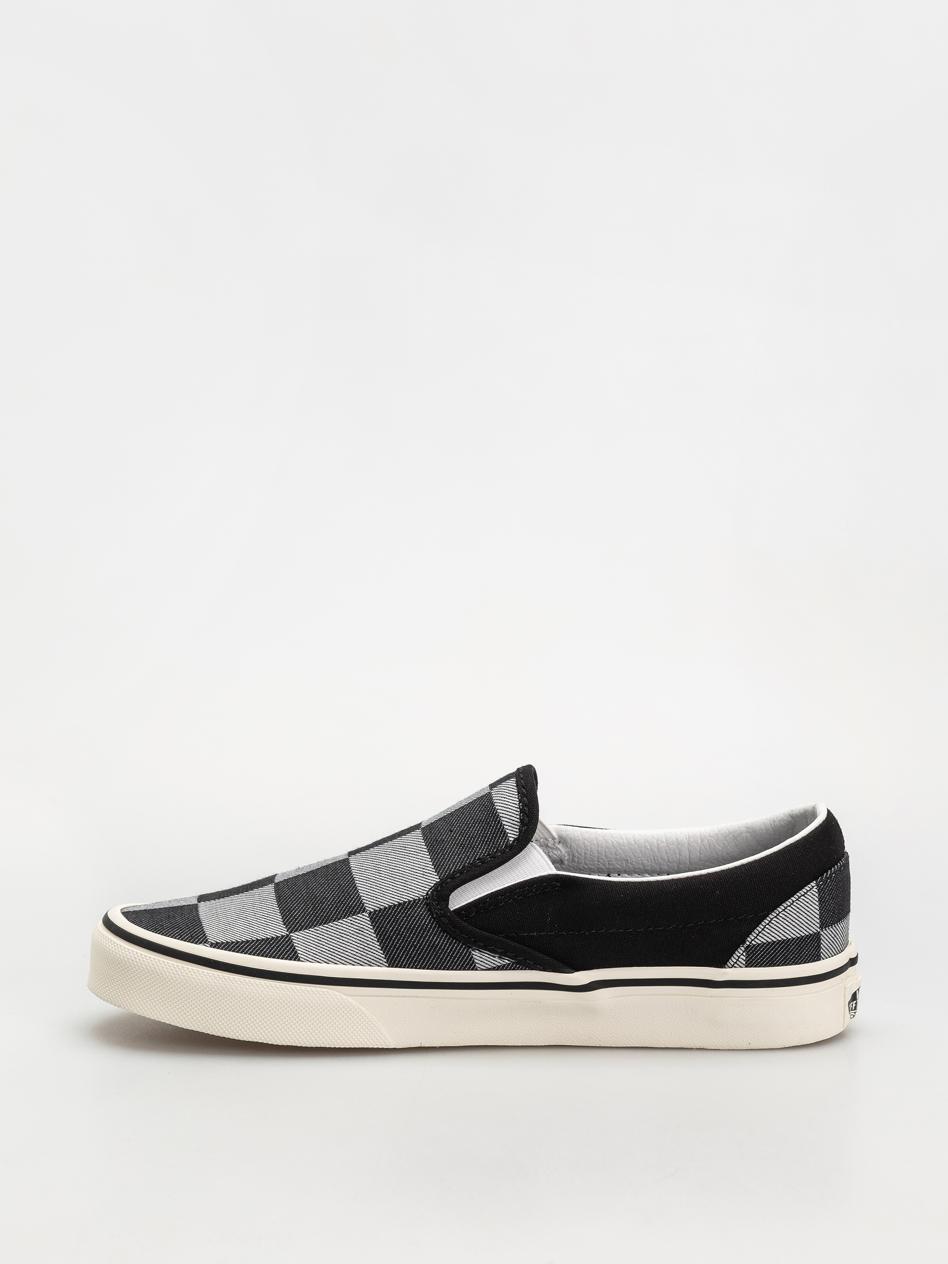 Vans Classic Slip On Cipők (mono checkerboard black)