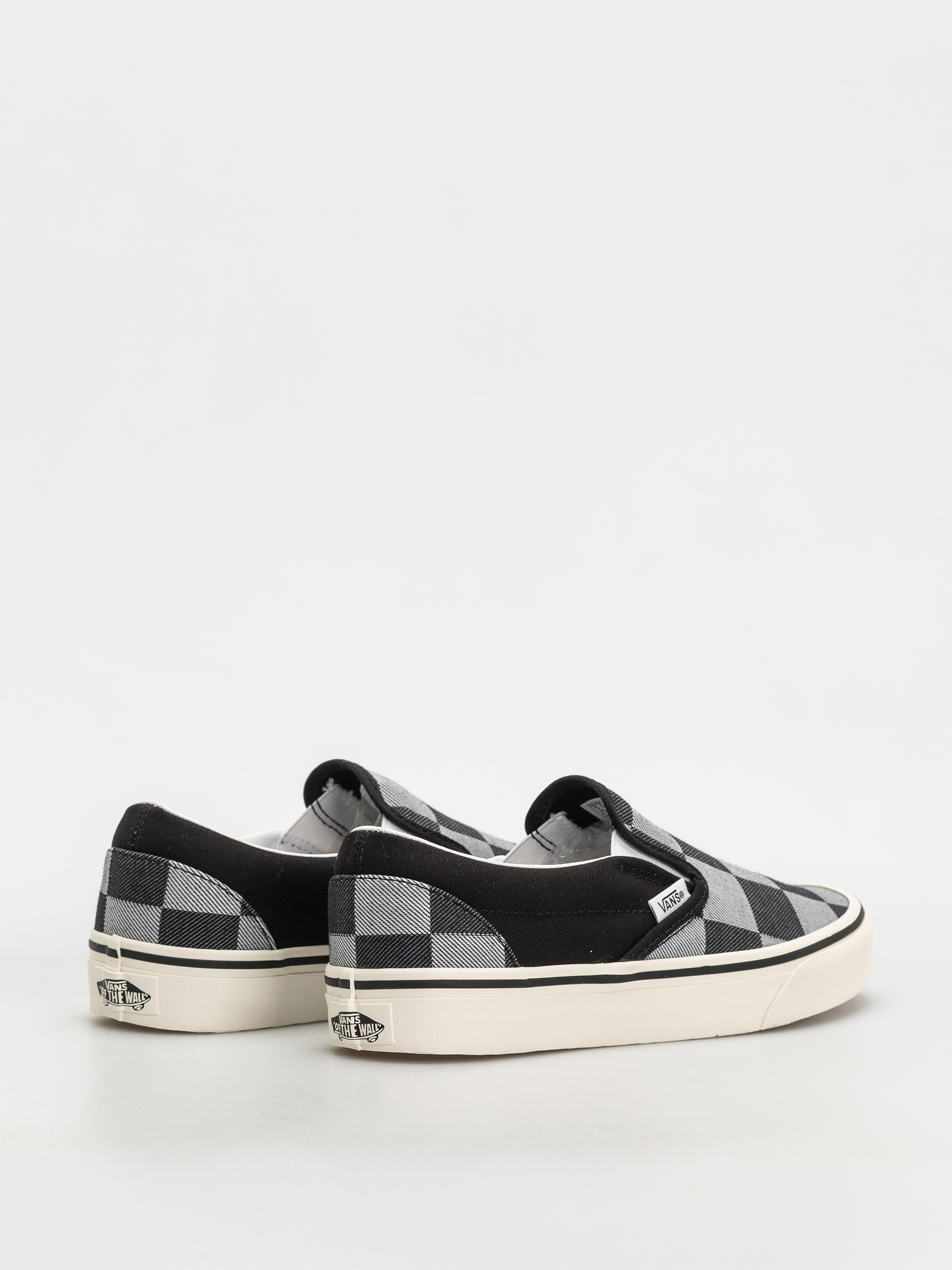 Vans Classic Slip On Cipők (mono checkerboard black)