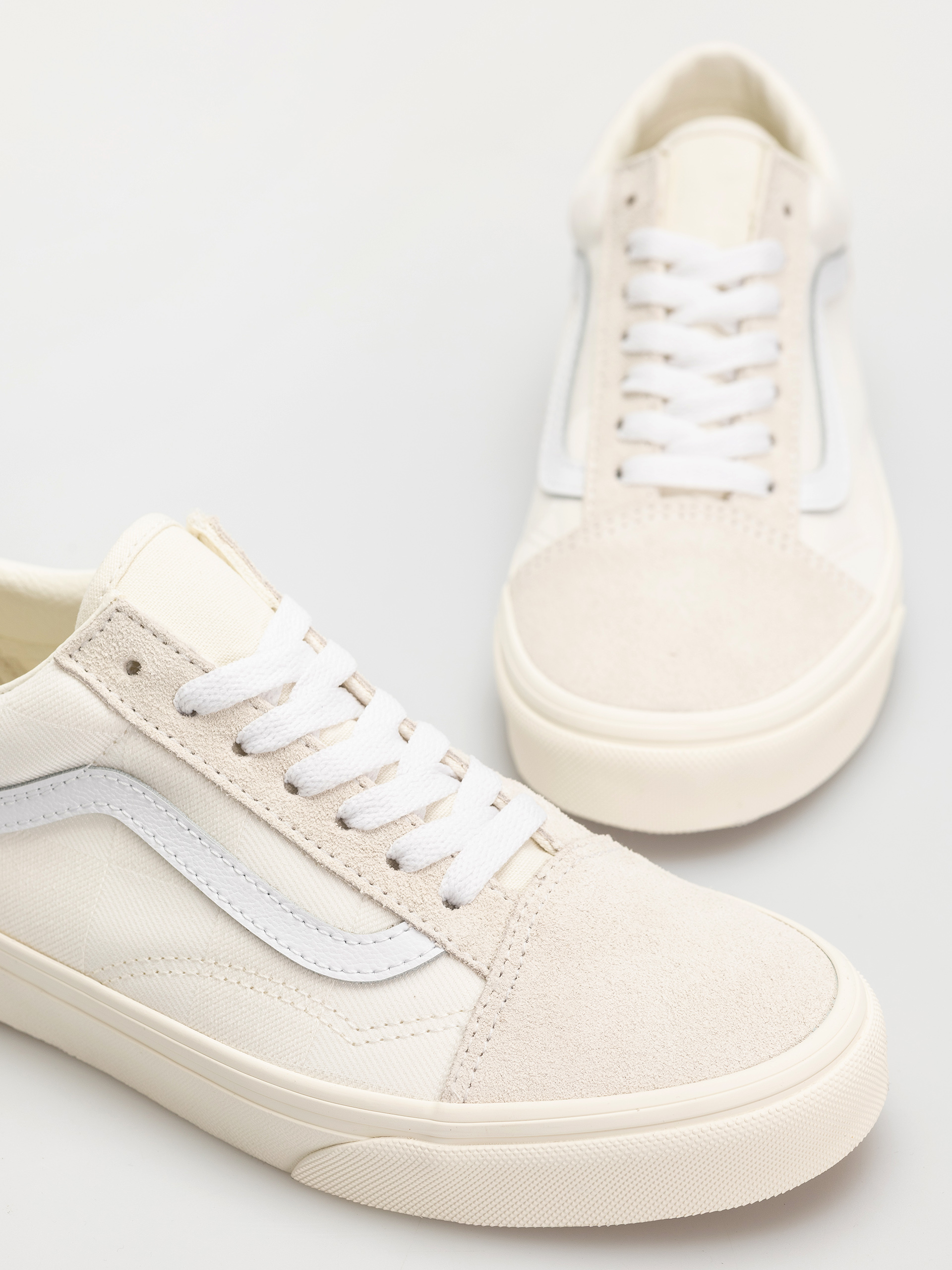 Vans Old Skool Cipők (mono checkerboard white)