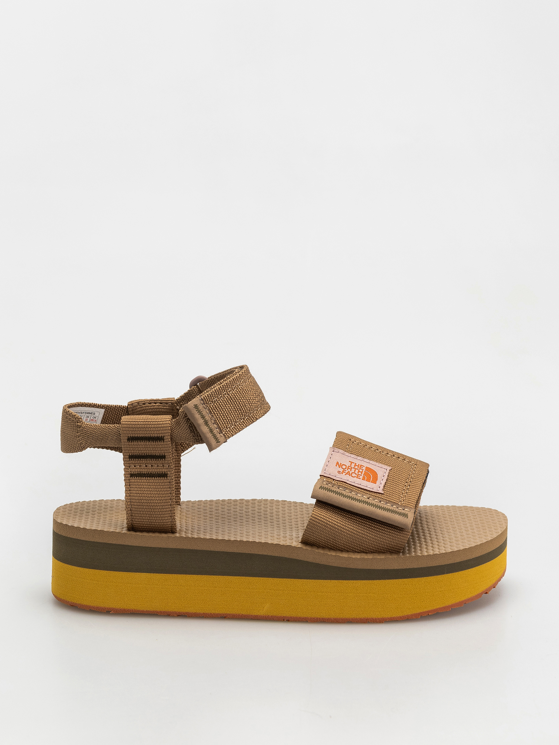 The North Face Skeena Platform Szandálok Wmn (sahara/iron bronze)