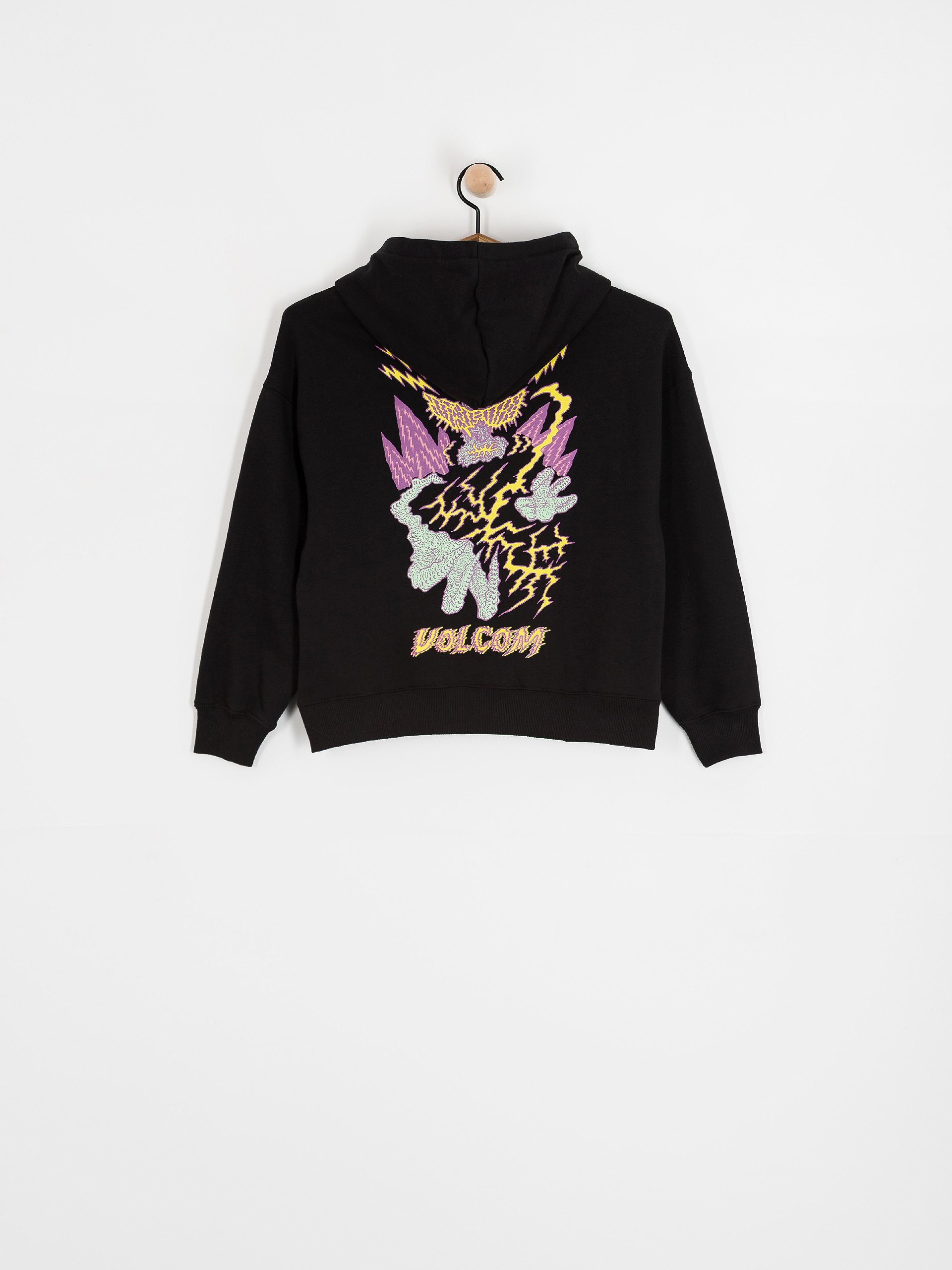 Volcom Fa Tetsunori HD JR Kapucnis pulóver (black)