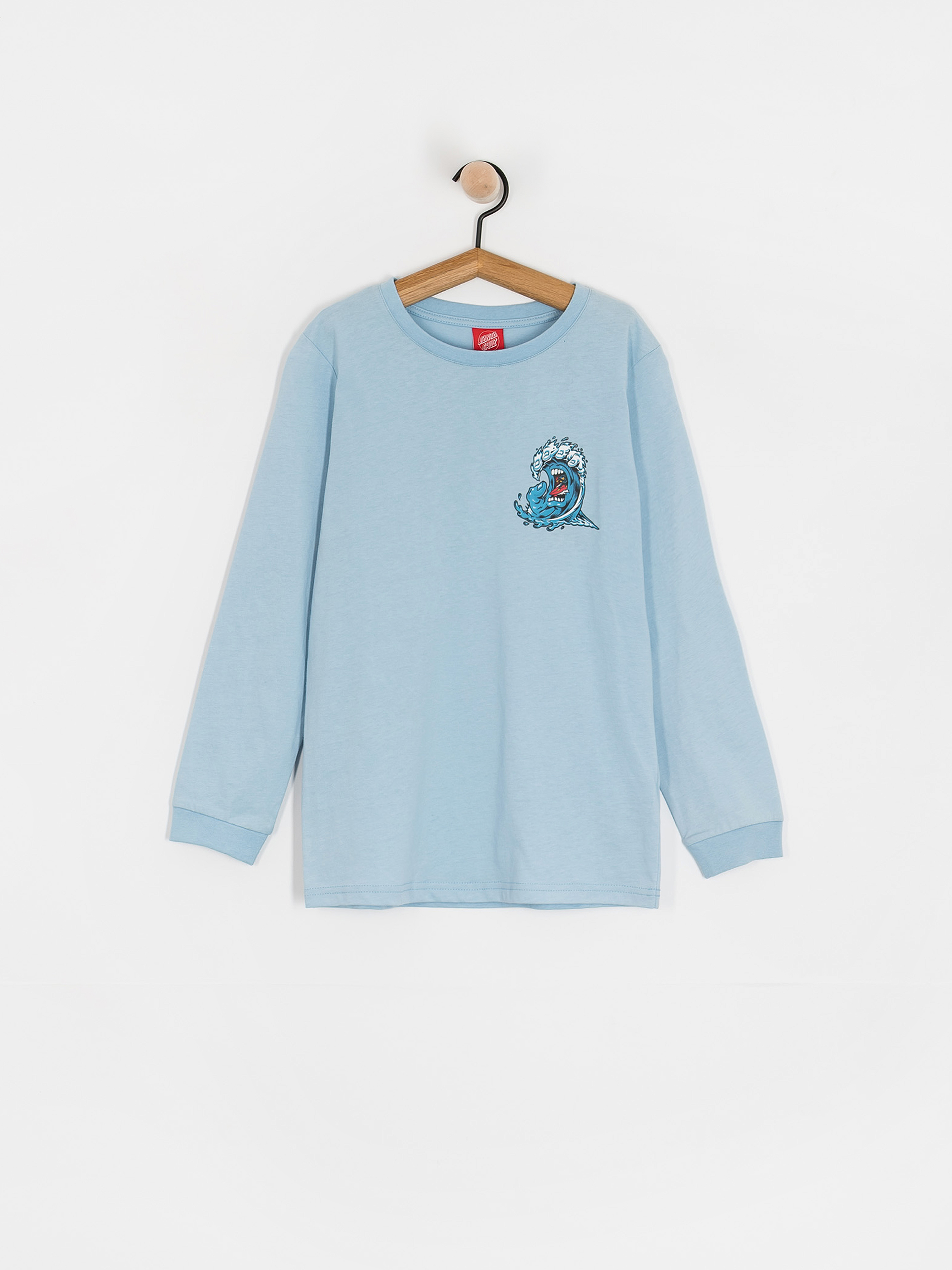 Santa Cruz Screaming Wave JR Hosszú ujjú felső (sky blue)