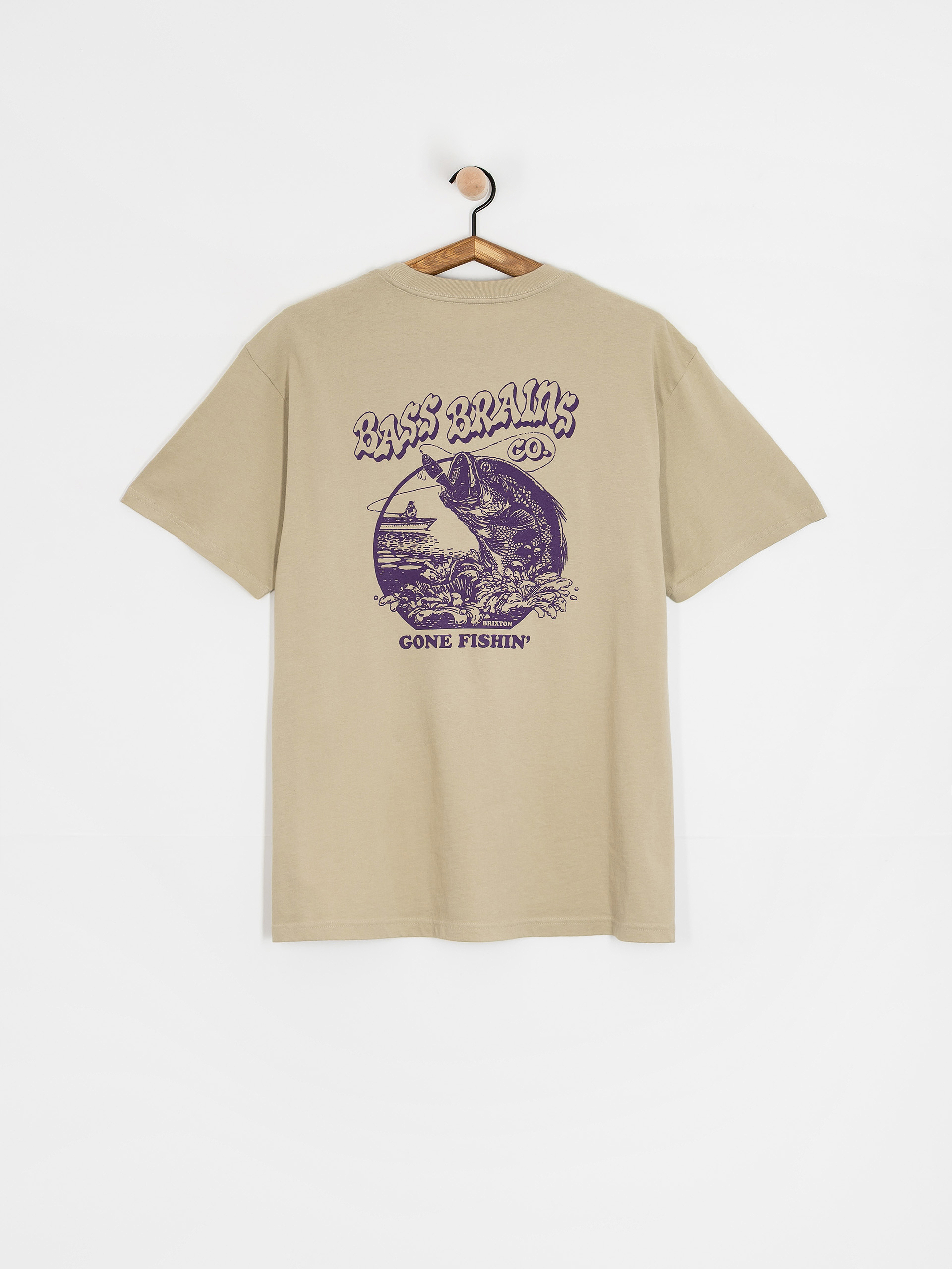 Brixton Bass Brains Gf Póló (sustained grey)