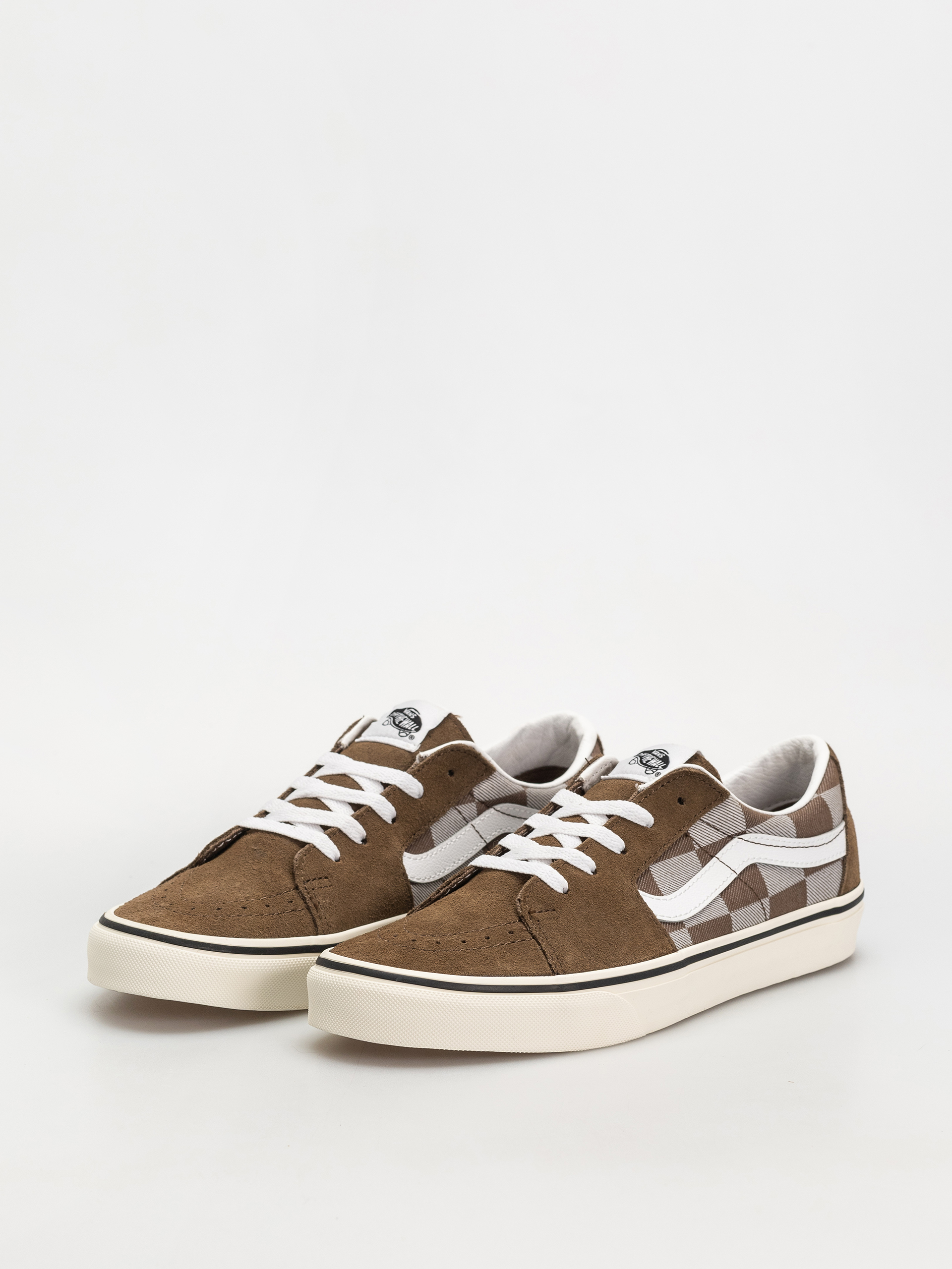 Vans Sk8 Low Cipők (mono checkerboard brown)