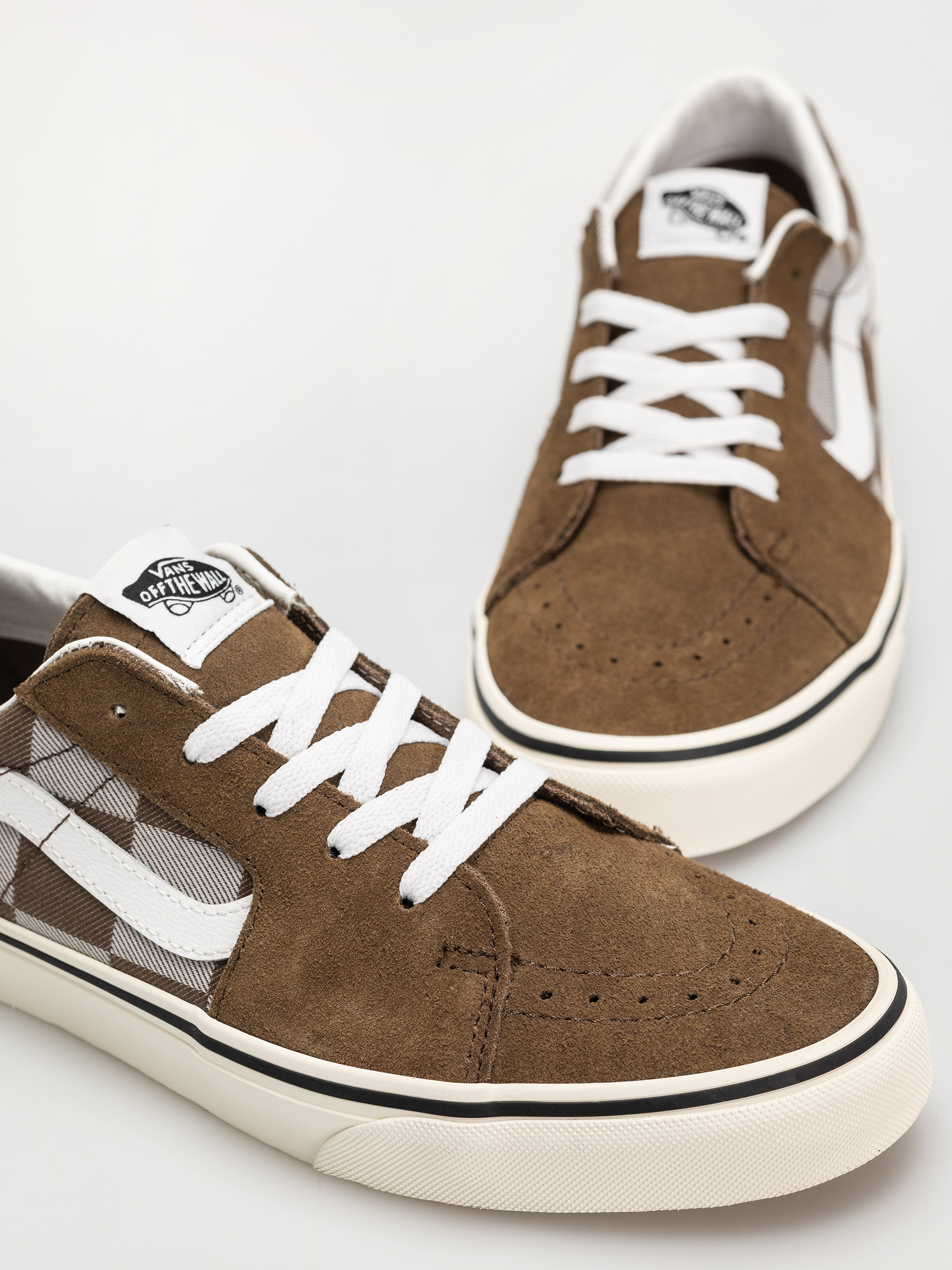 Vans Sk8 Low Cipők (mono checkerboard brown)