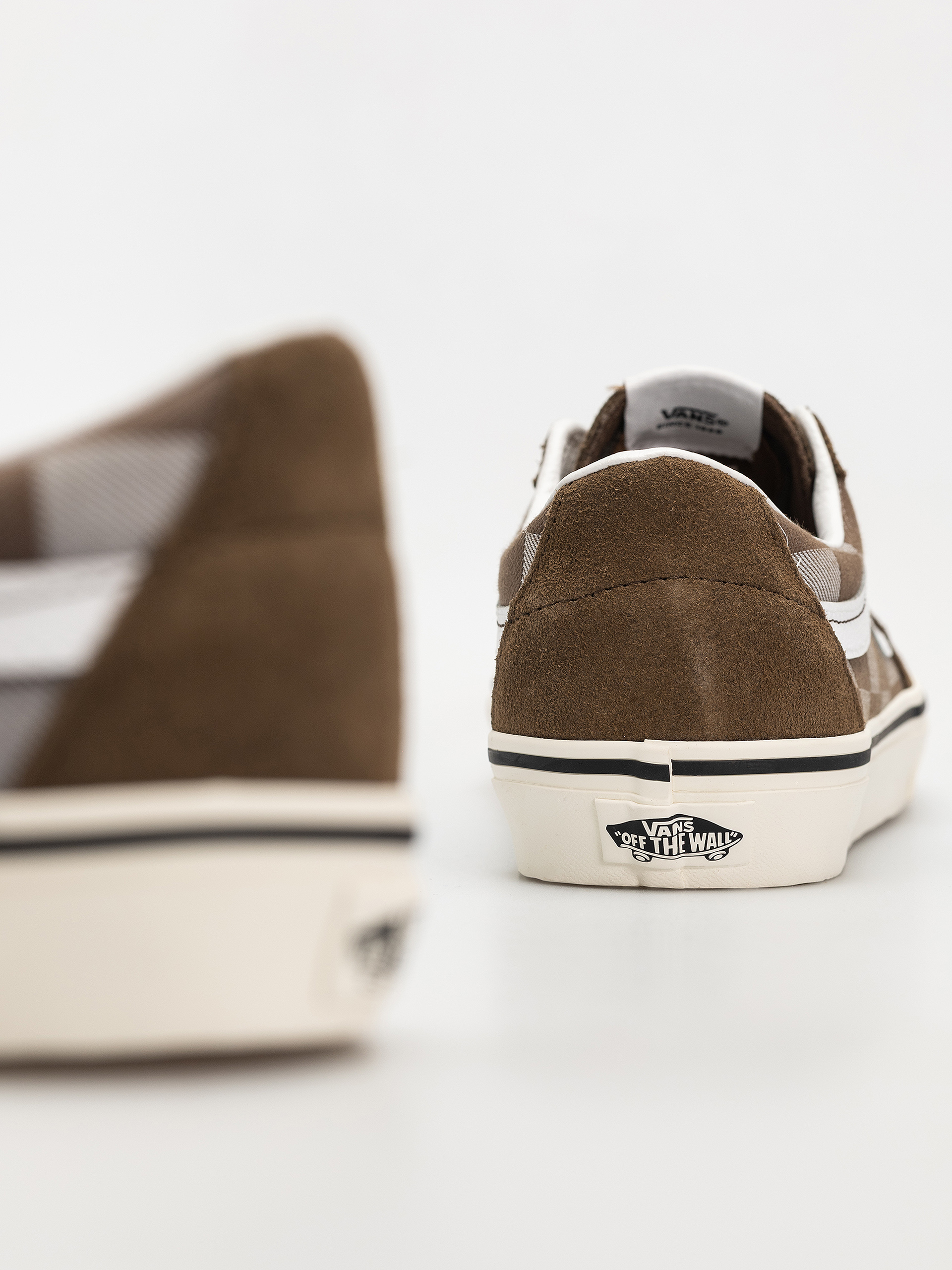 Vans Sk8 Low Cipők (mono checkerboard brown)